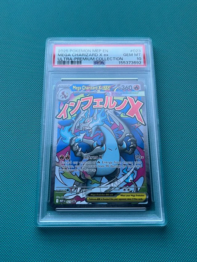 1 Graded card - Mega Charizard X 023 - PSA 10