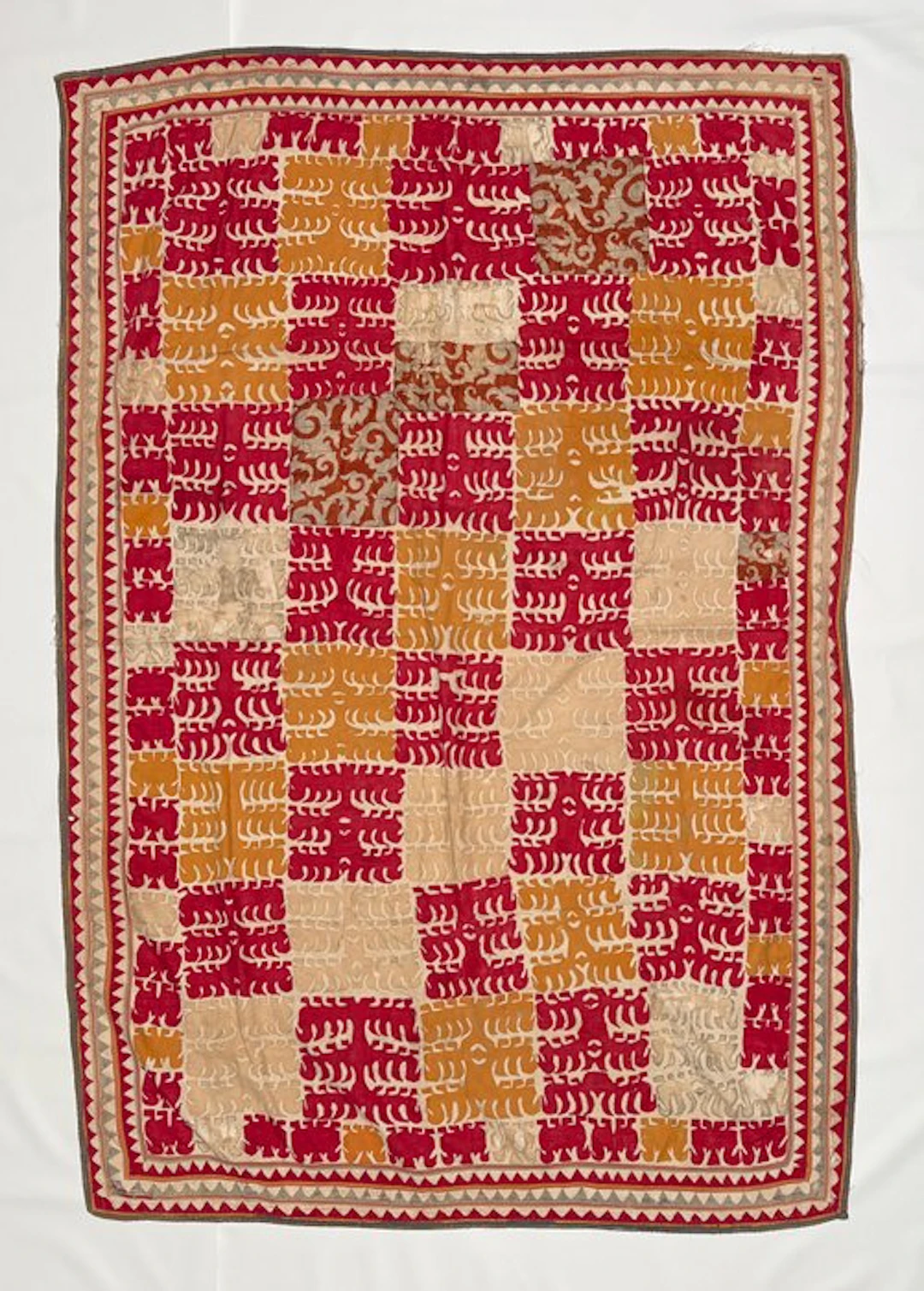 Large antique embroidery. - India (No reserve price)