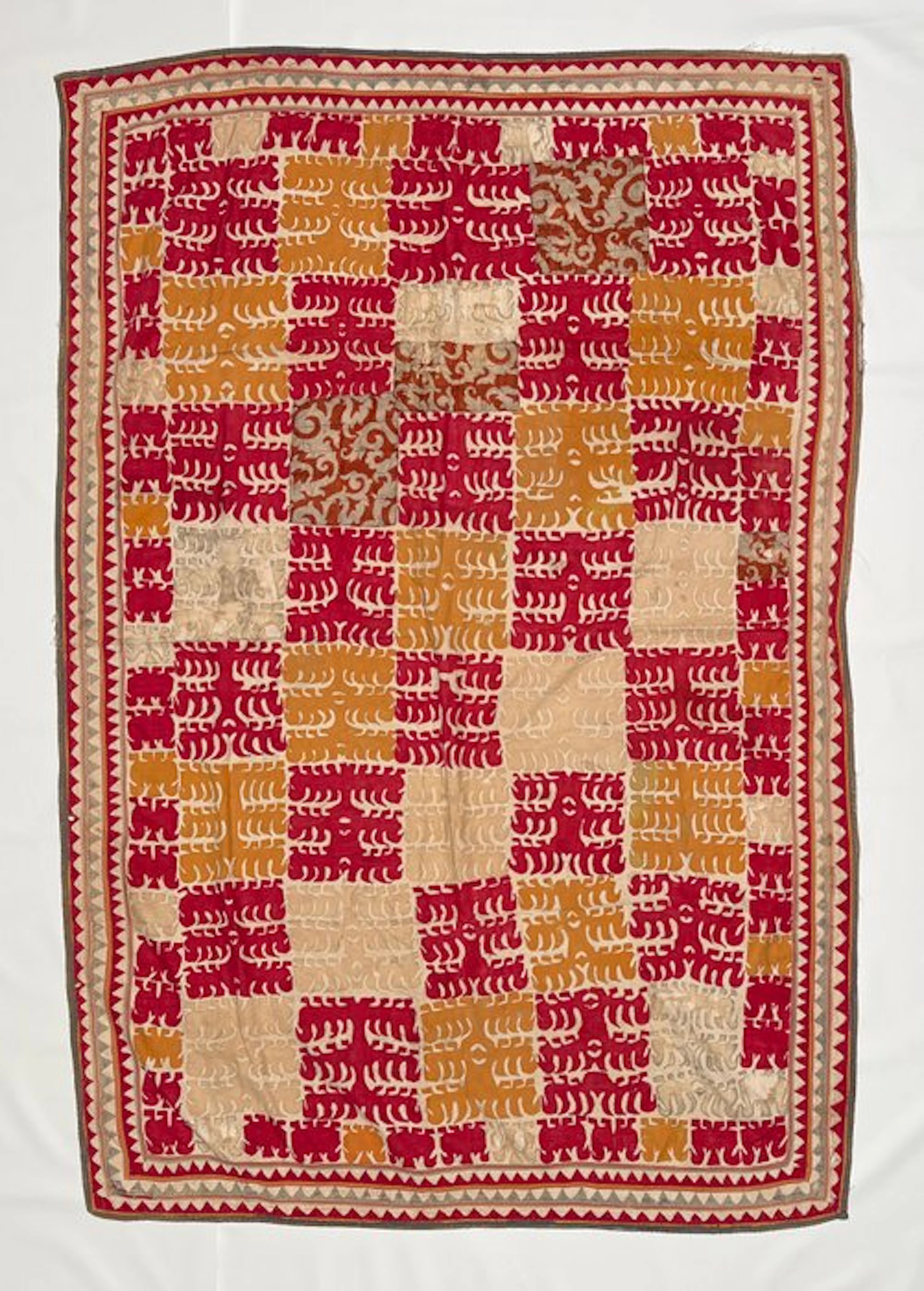 Large antique embroidery. - India (No reserve price)