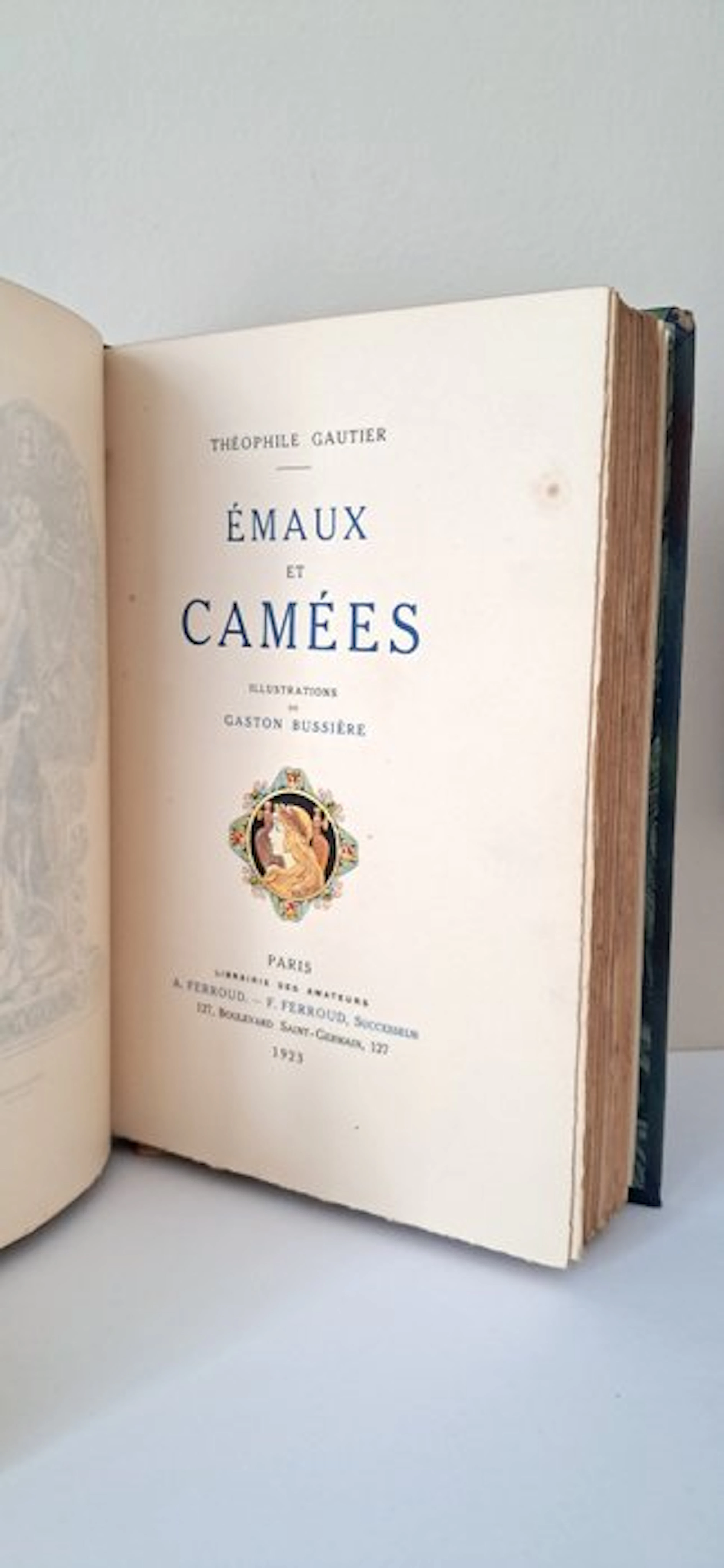 Théophile Gautier; Gaston Bussière - Émaux et Camées - 1923-1923