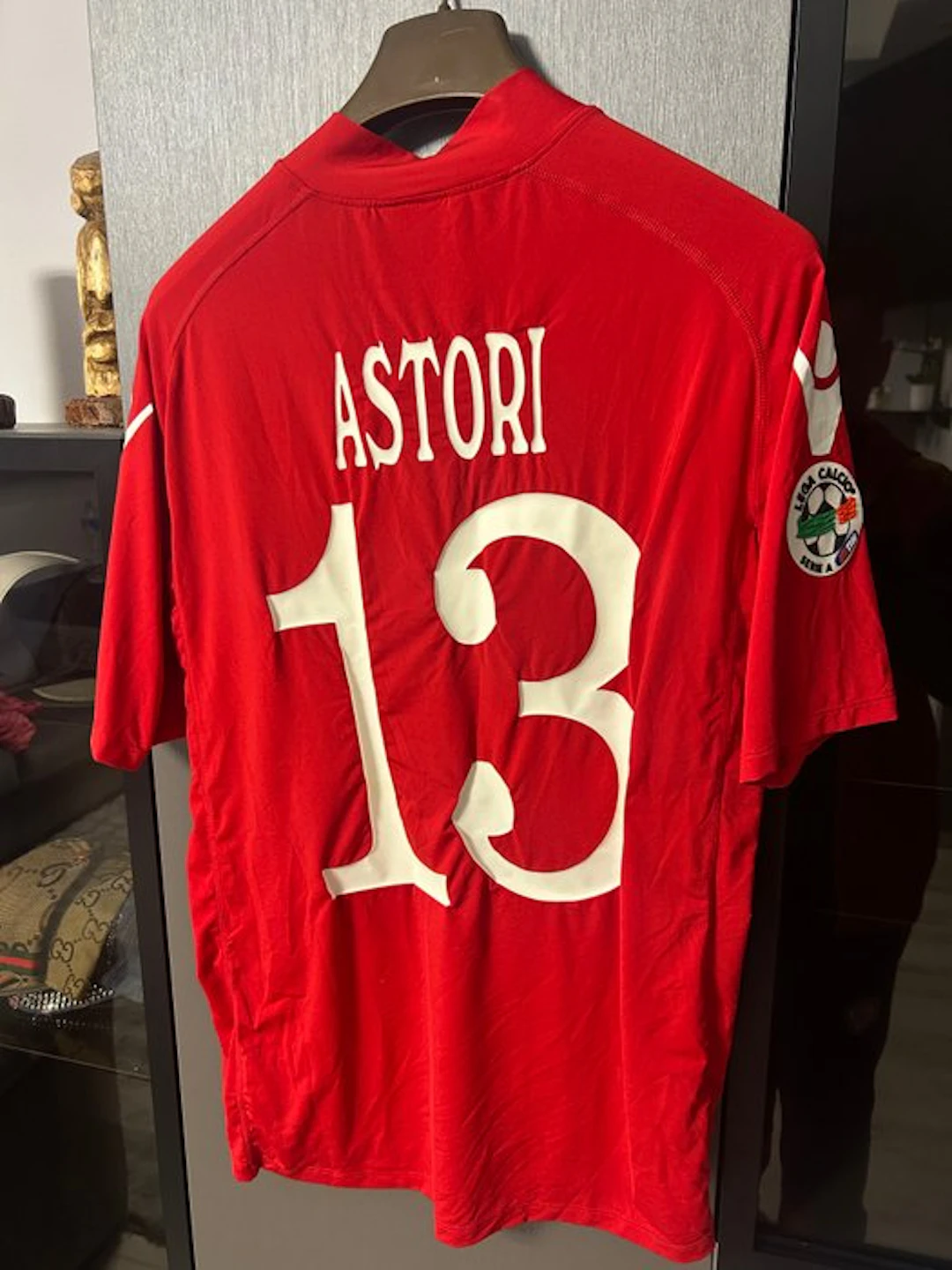 Cagliari Calcio - Serie A - Davide Astori - 2010 - Football jersey