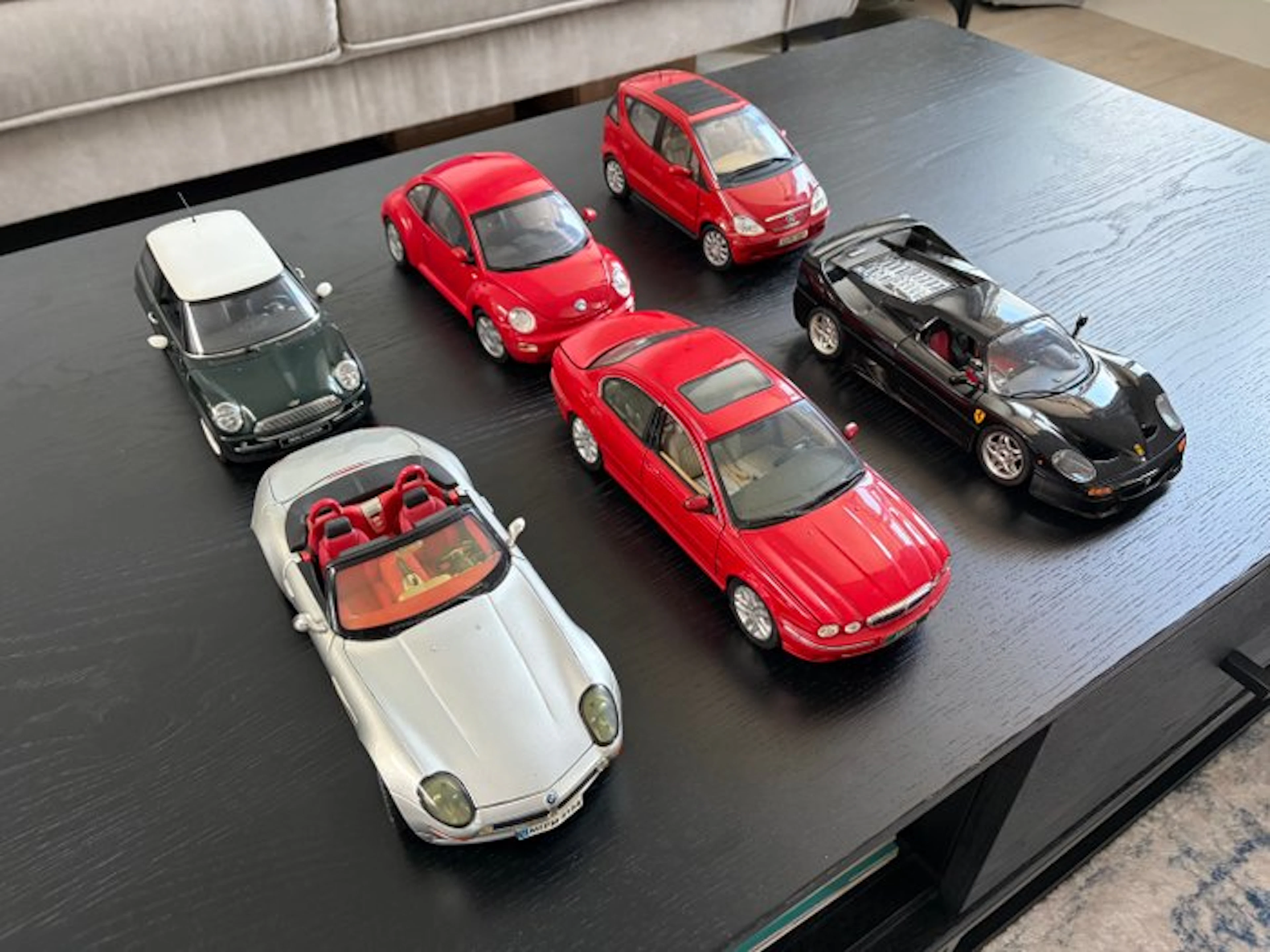 Maisto, Bburago 1:18 - Model car (6) - BMW Z8; Ferrari...