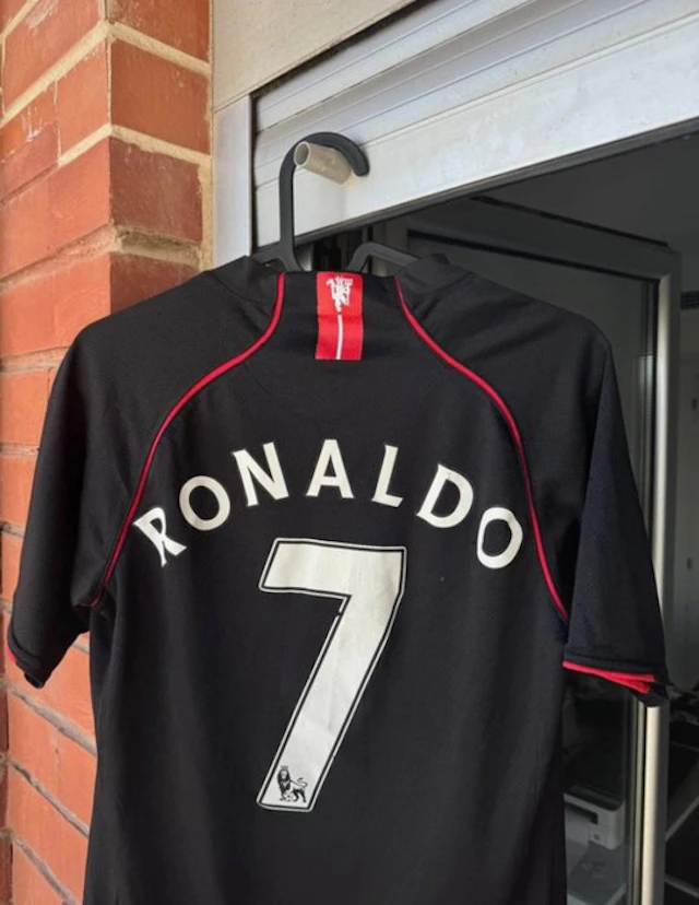 Manchester United - Premier League - Ronaldo - 2007 - Football shirt