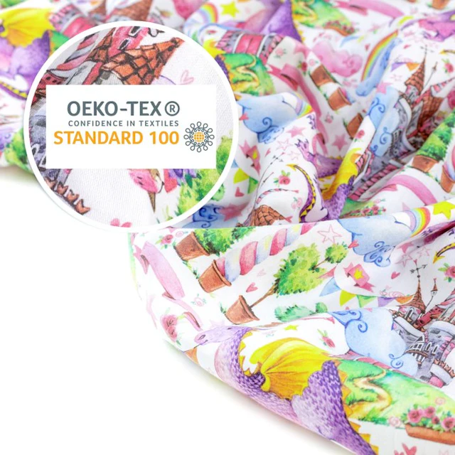 5.00 x 1.40 Fun digital-printed fabric for children...