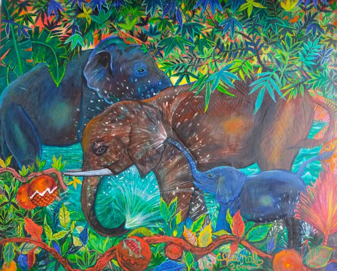 Claudine Suret-Canale (XX-XXI) - La famille éléphant