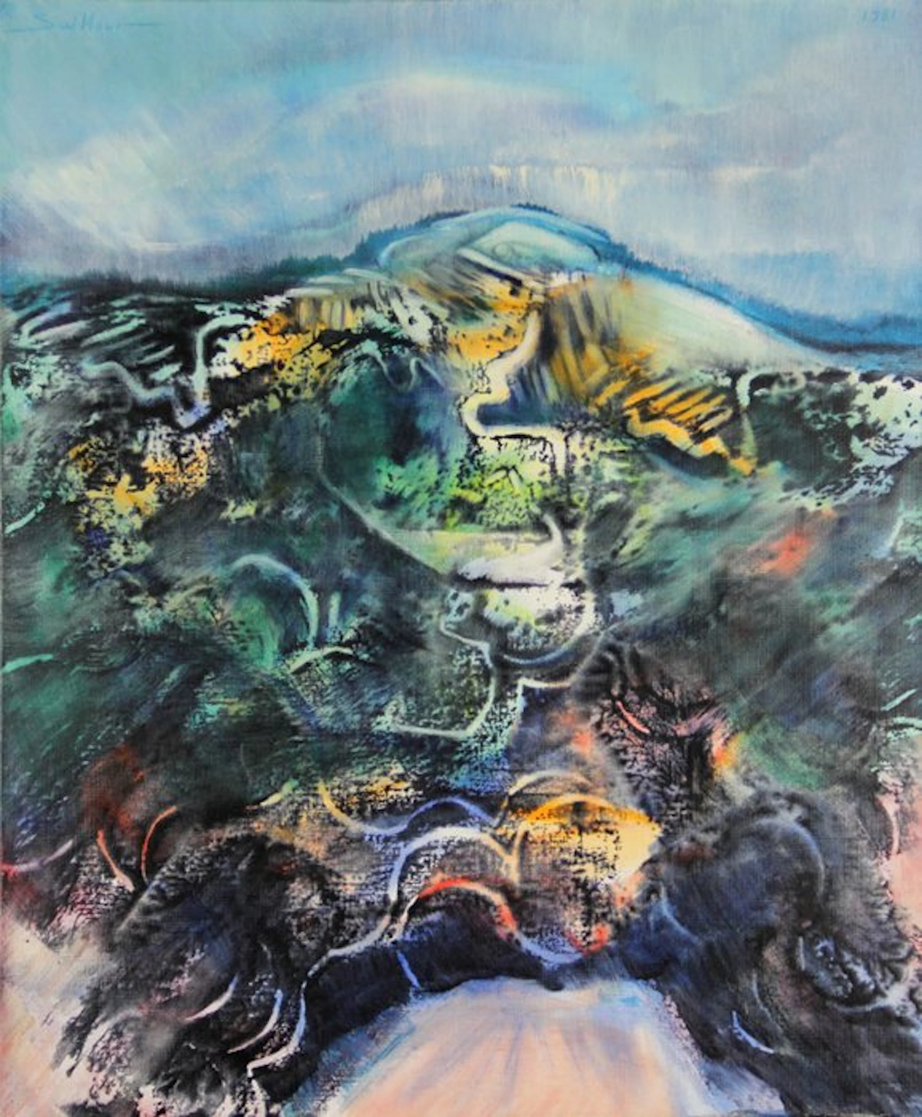 Michel Saillour (1931-2015) - Paysage