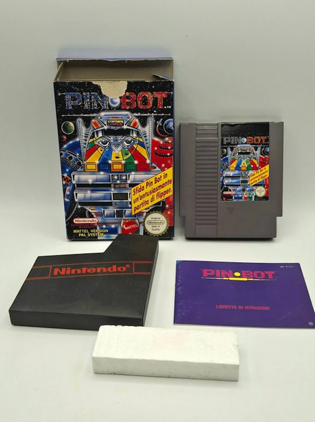Nintendo - Nes - PinBot Videogioco Mattel Pal A - Nes 8...