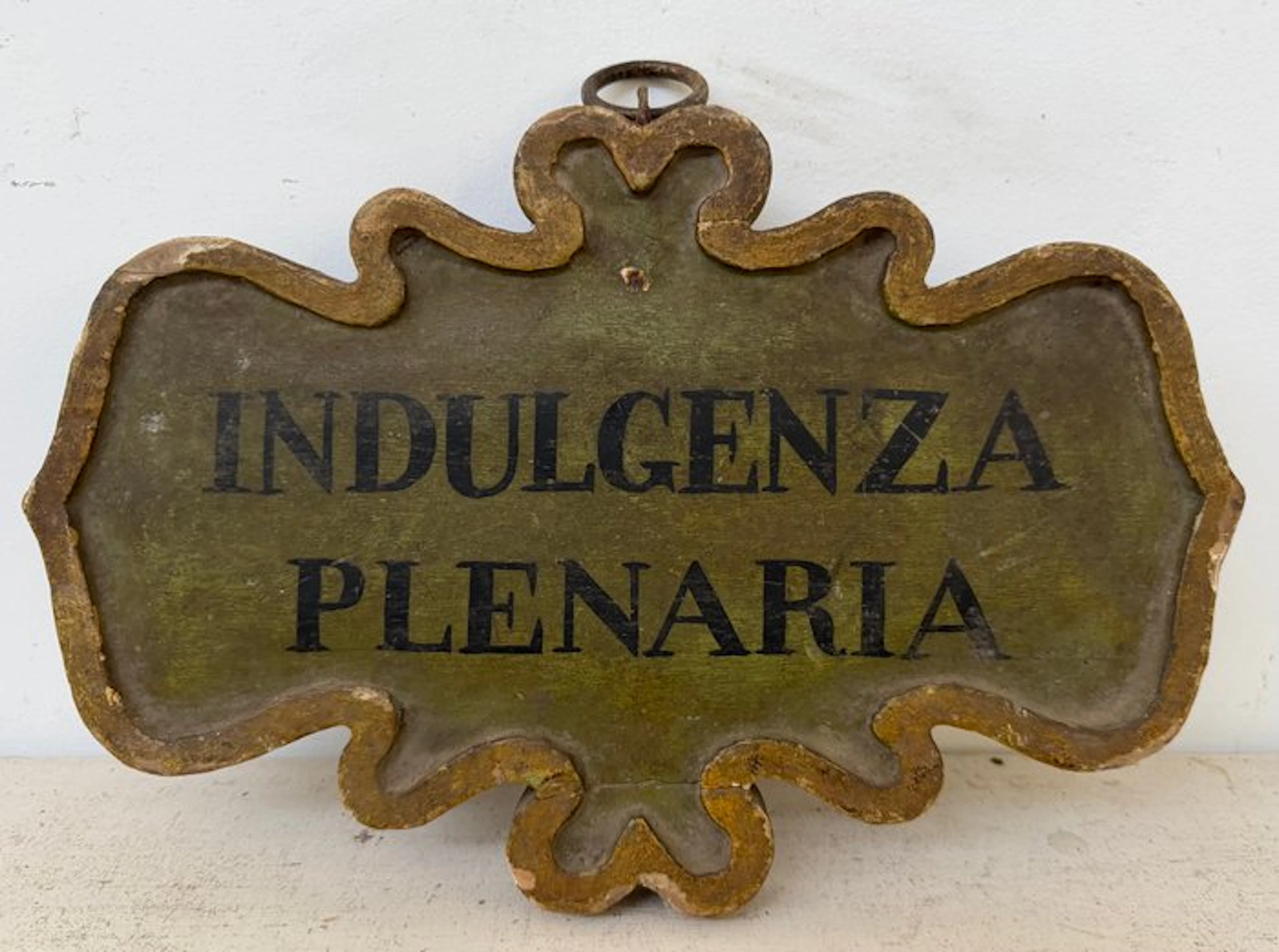 Italian school (XVIII) - Tabella ecclesiastica per l’Indulgenza Plenaria