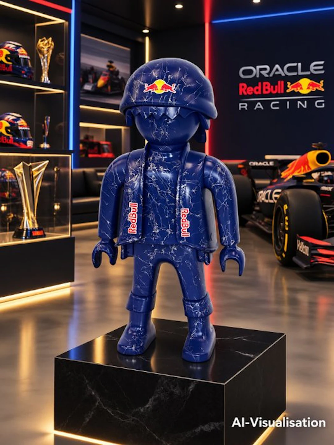 Beever Deco Art - RedBull Racing Playmobil XXL - 62cm
