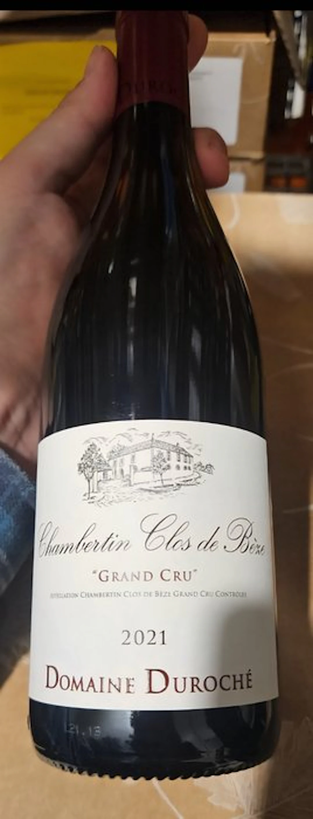 2021 Domaine Duroché - Chambertin-Clos de Bèze Grand Cru - 1 Bottle (0.75L)