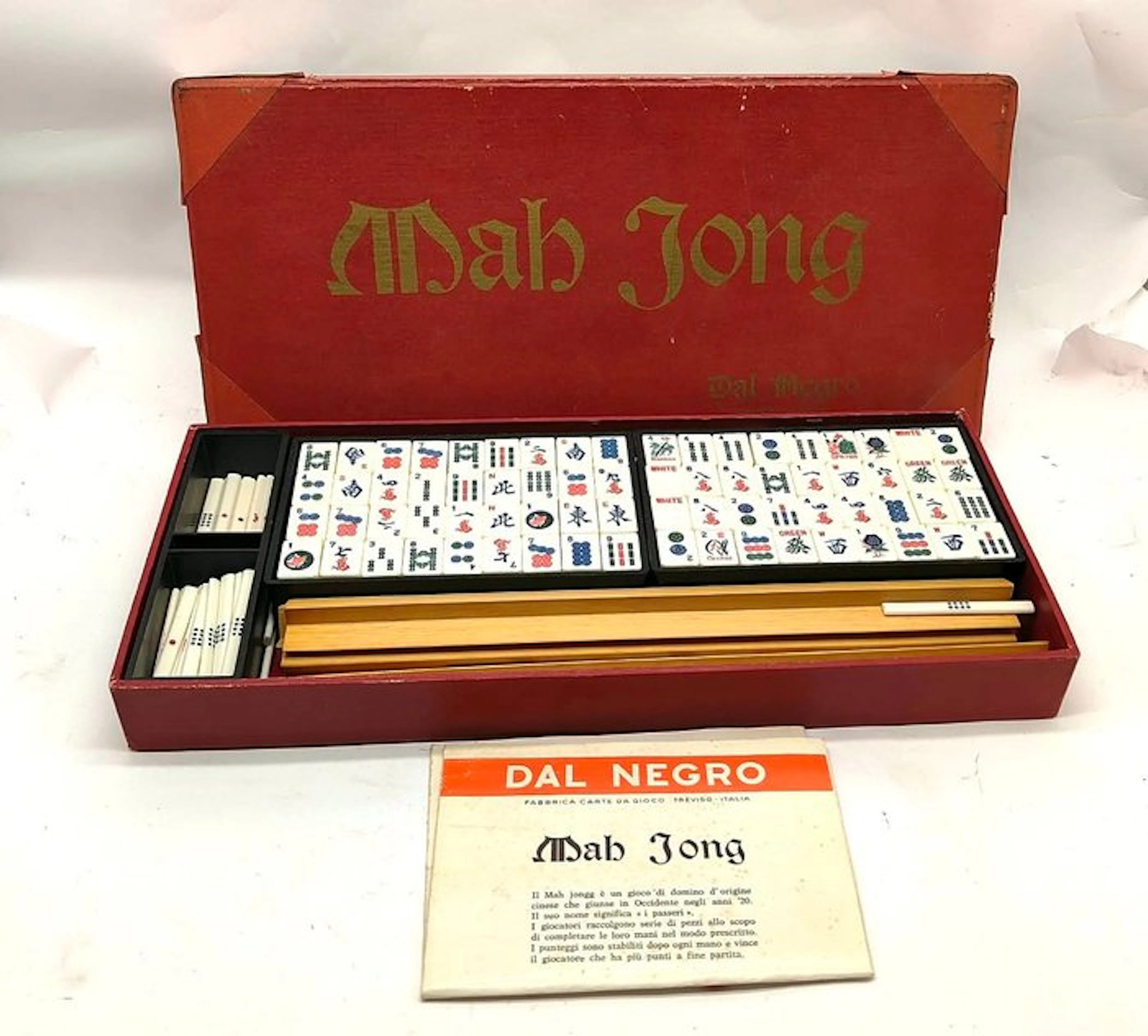 Board game - Mah Jong by Dal Negro in its premium case