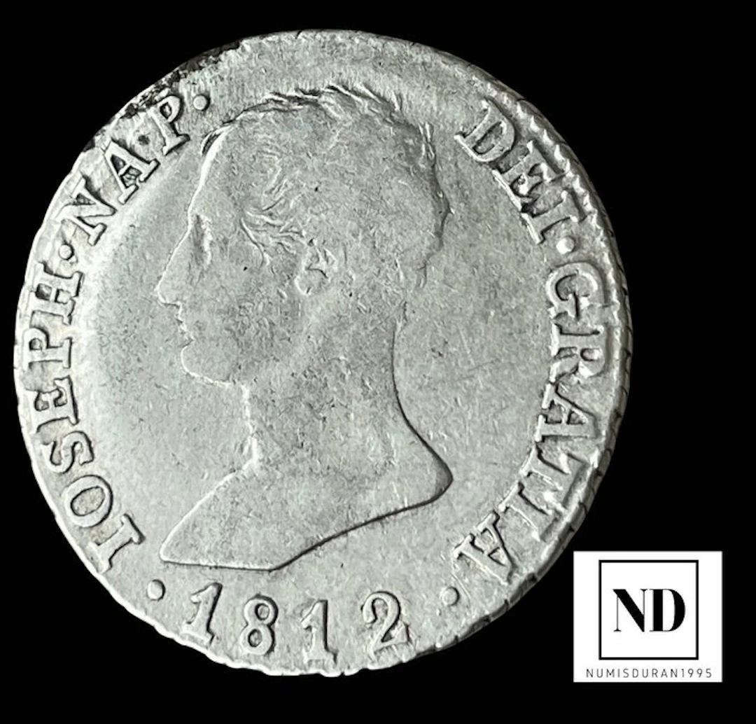 Spain. Jose Napoleón. 4 Reales 1812 Madrid AI