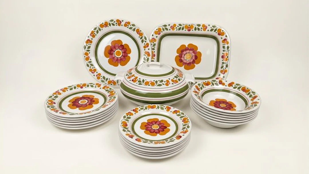 Richard Ginori - Cesare Lacca - Dinner service (21) - Per...