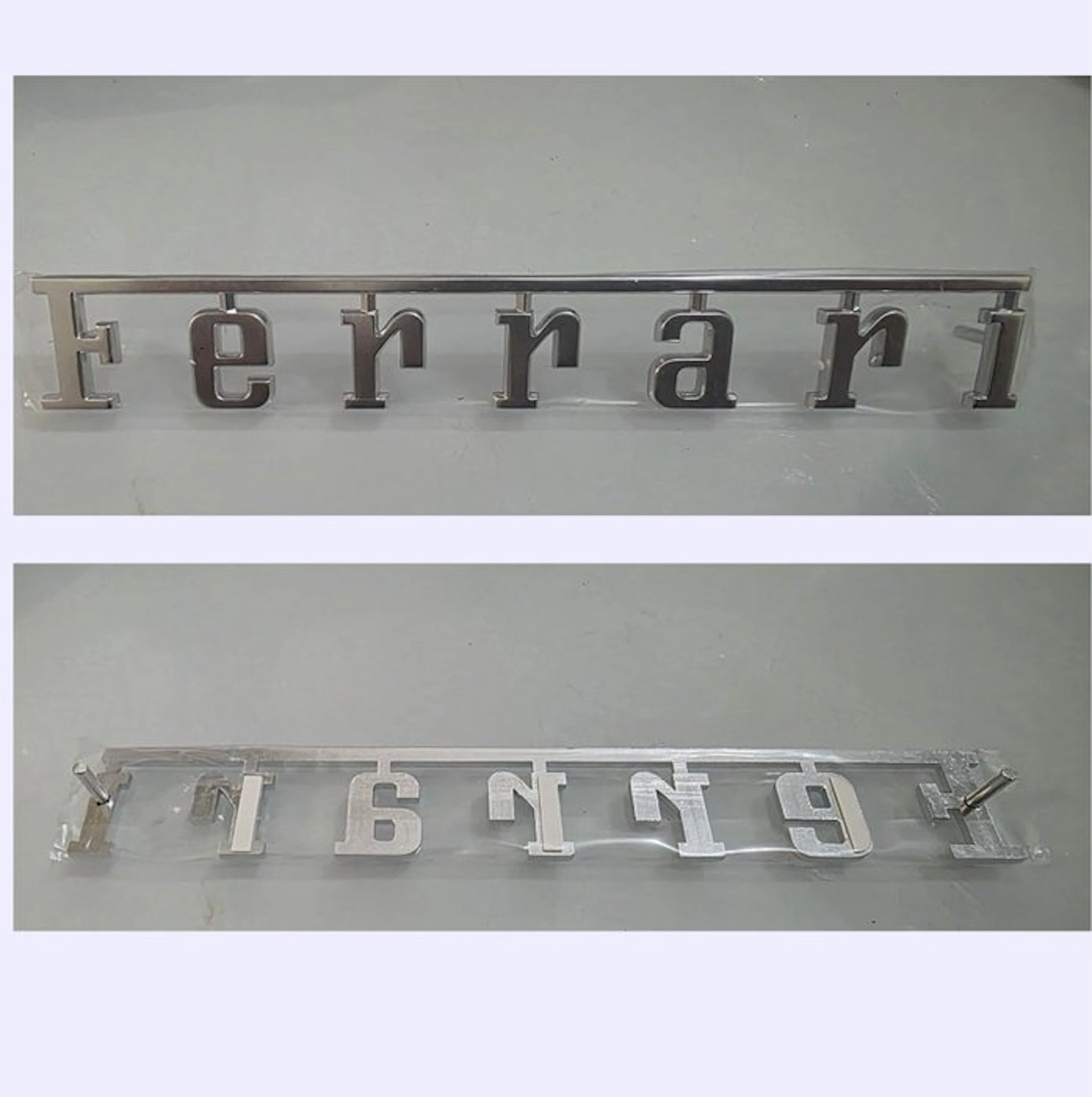 Ferrari script badge Emblem for Classic Ferrari cars...