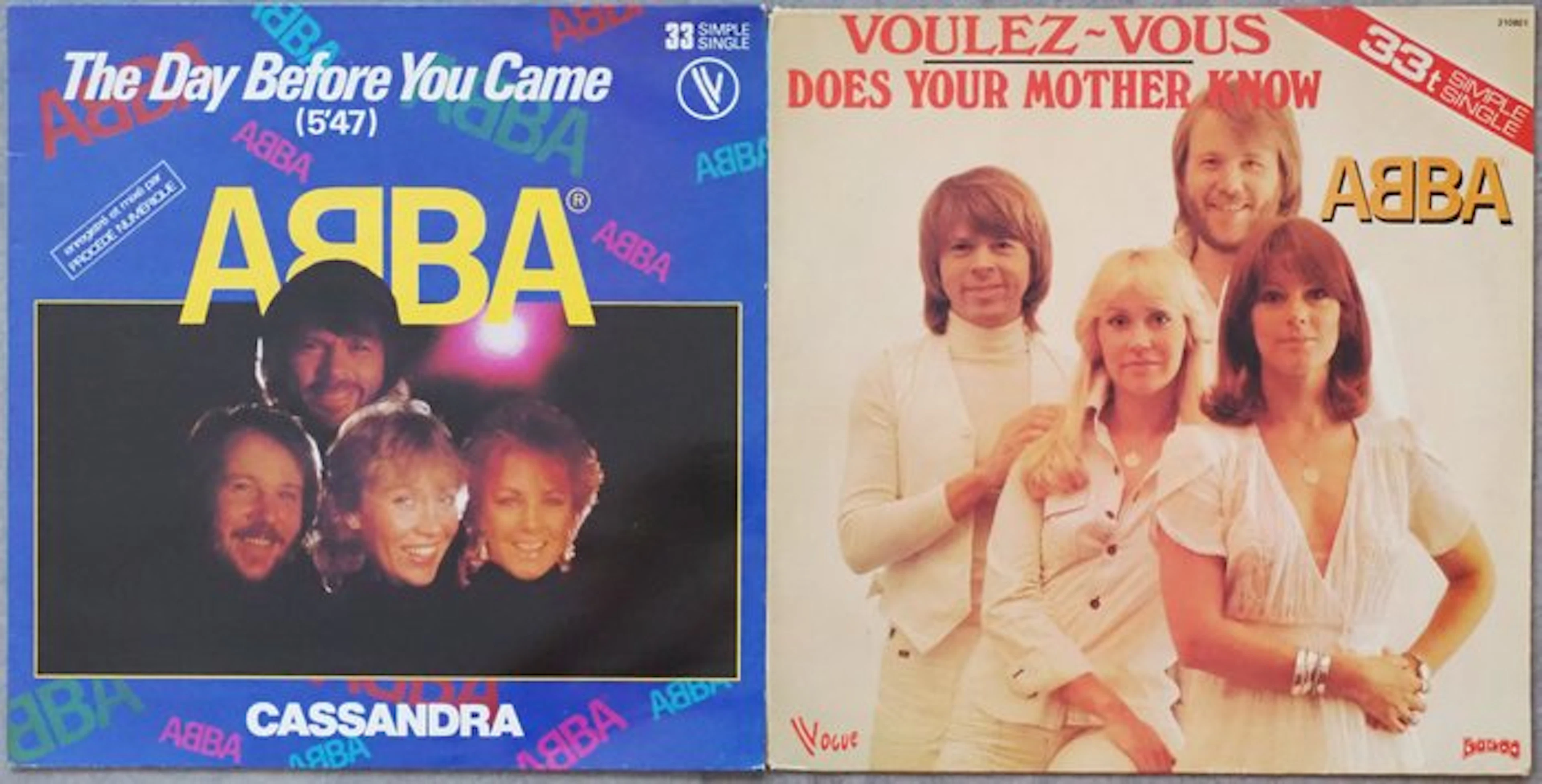 ABBA - 2x Maxi Singles - Voulez-Vous (Limited edition Red Maxi Single)