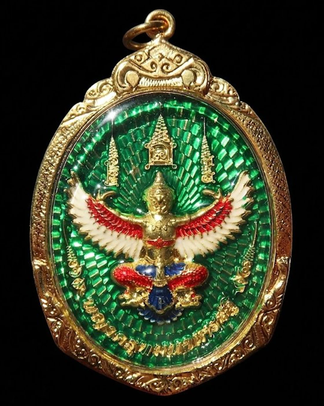 Golden Reliquary Rahu and Garuda – The Eclipse and the...
