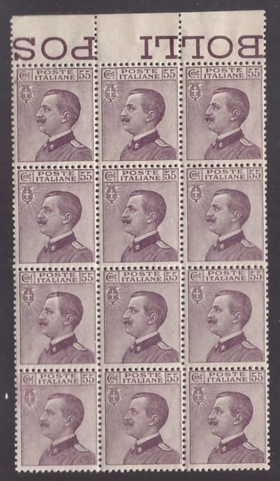 Italy Kingdom 1920 - 55 cents each