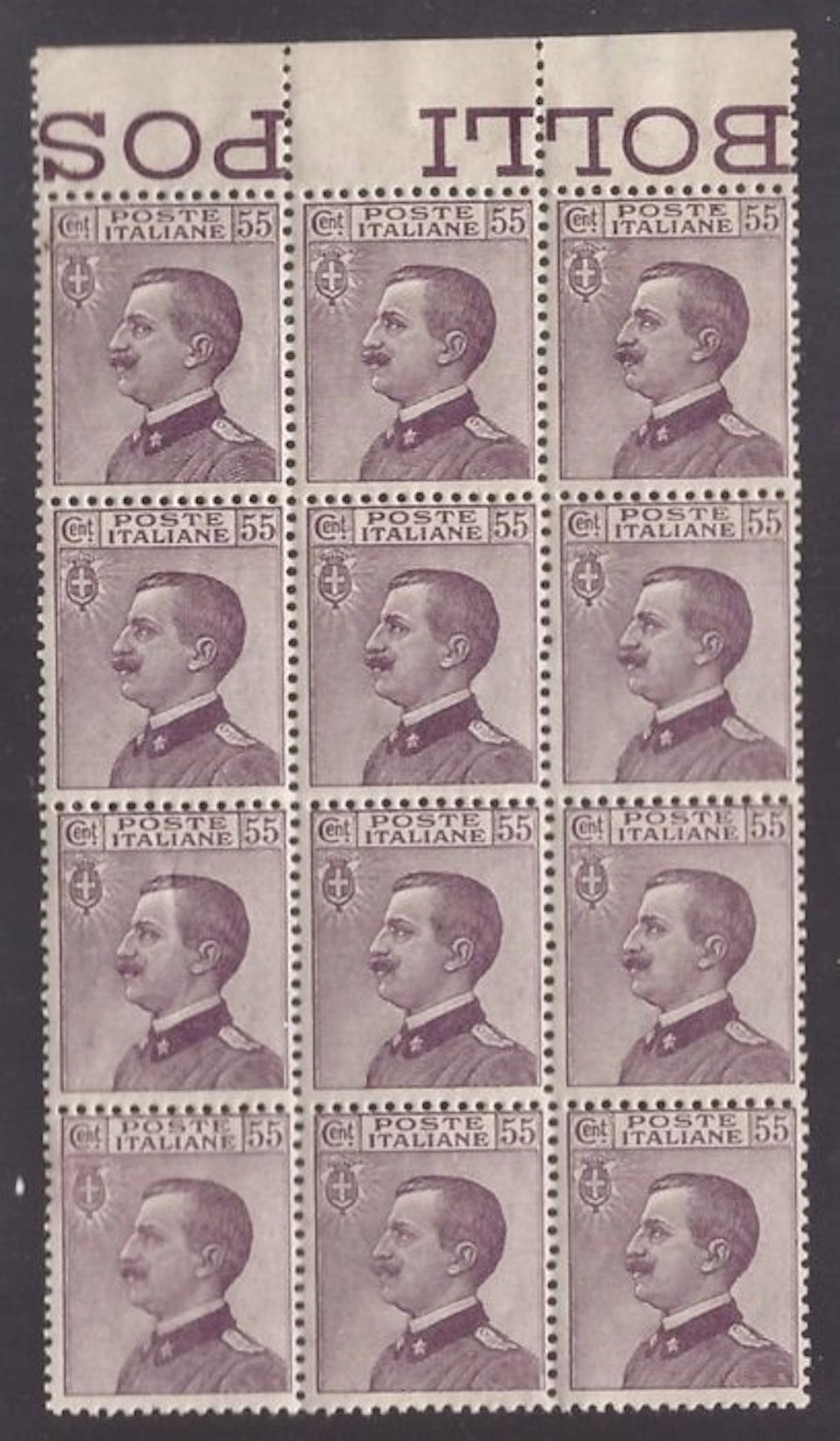 Italy Kingdom 1920 - 55 cents each