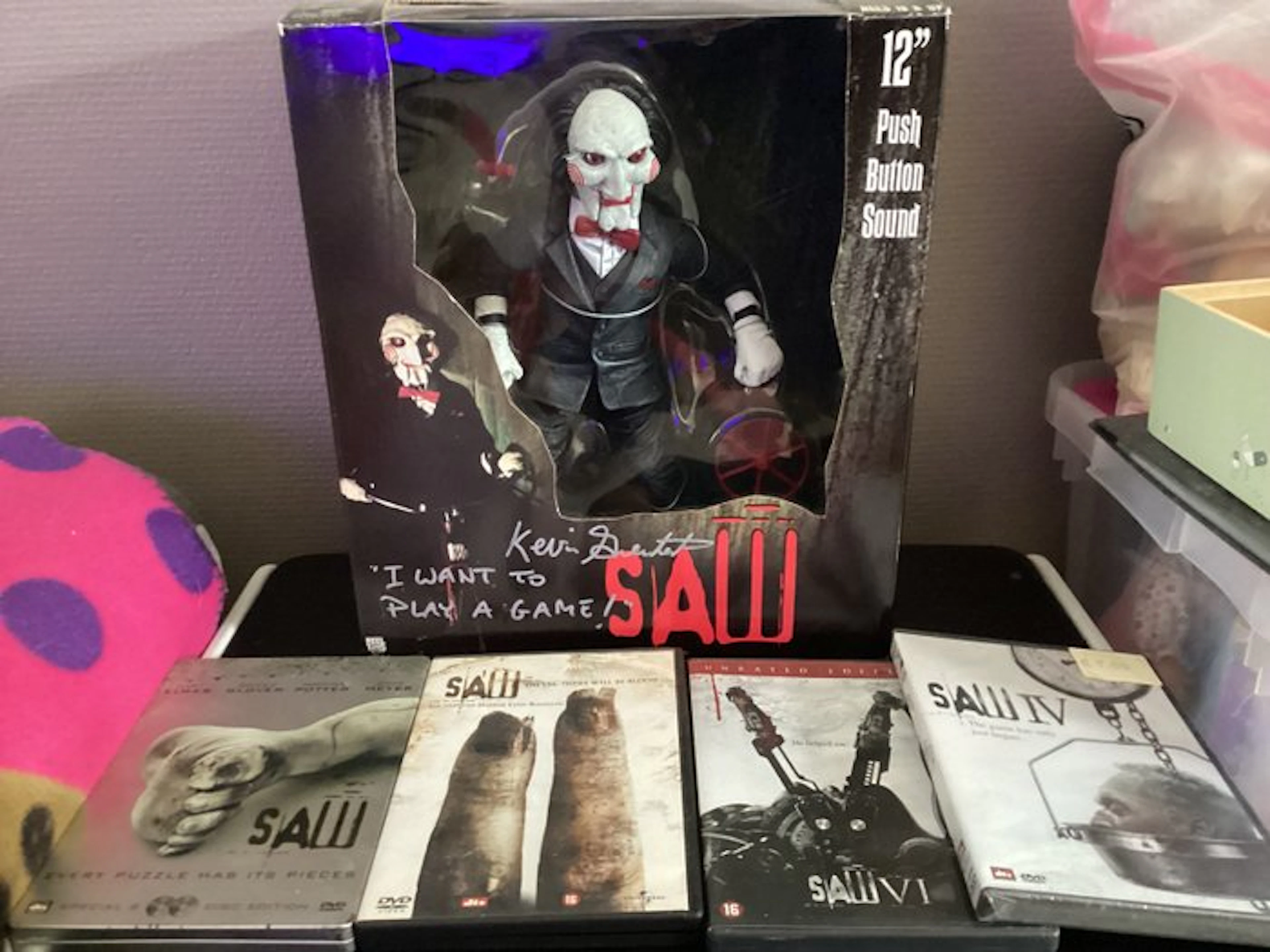 Neca - Action figure 12" Billy the Puppet on Tricycle...