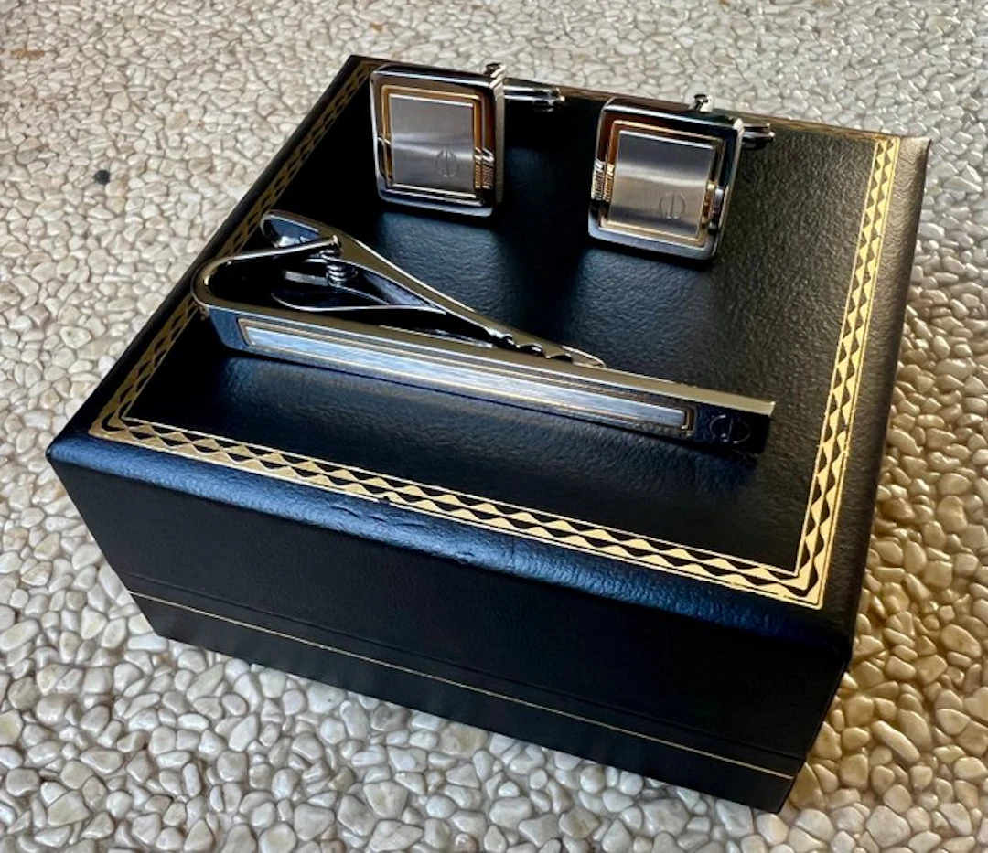 Alfred Dunhill - Cufflinks & Tie clip - Fashion accessories set
