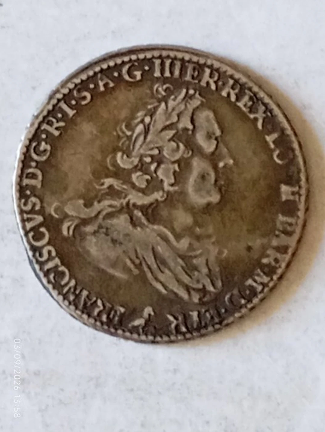 Italy, Granduchy of Tuscany Francesco III (1737-1746). 1/2 Francescone 1746