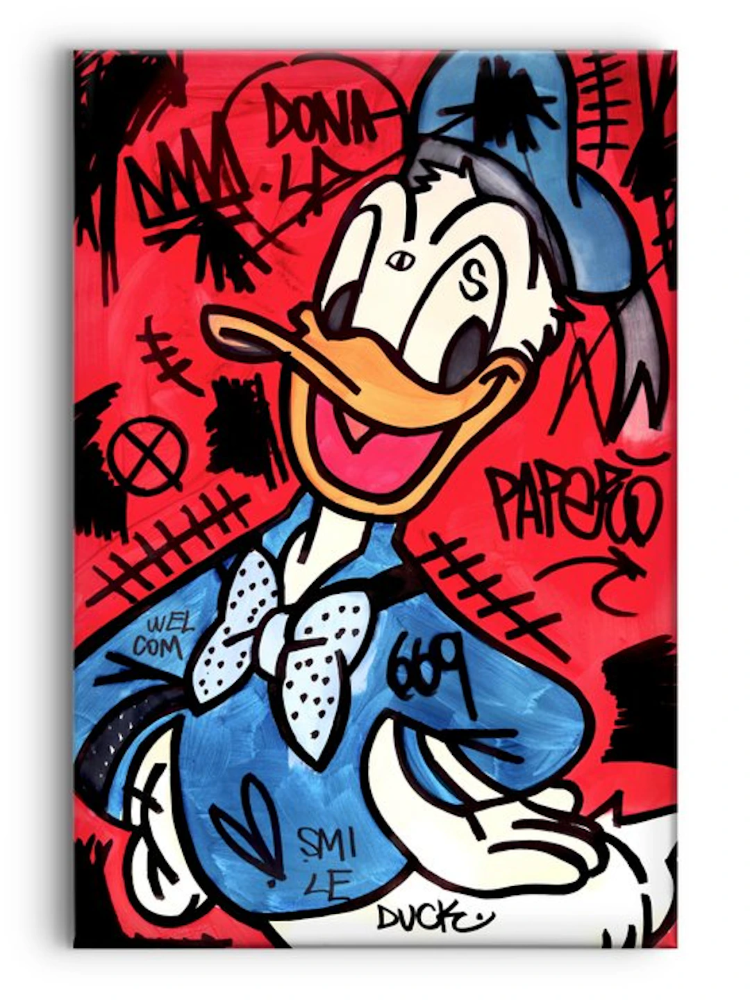 LACRISS (1990) - Donald Duck The Best - Original Paint 100% - XL