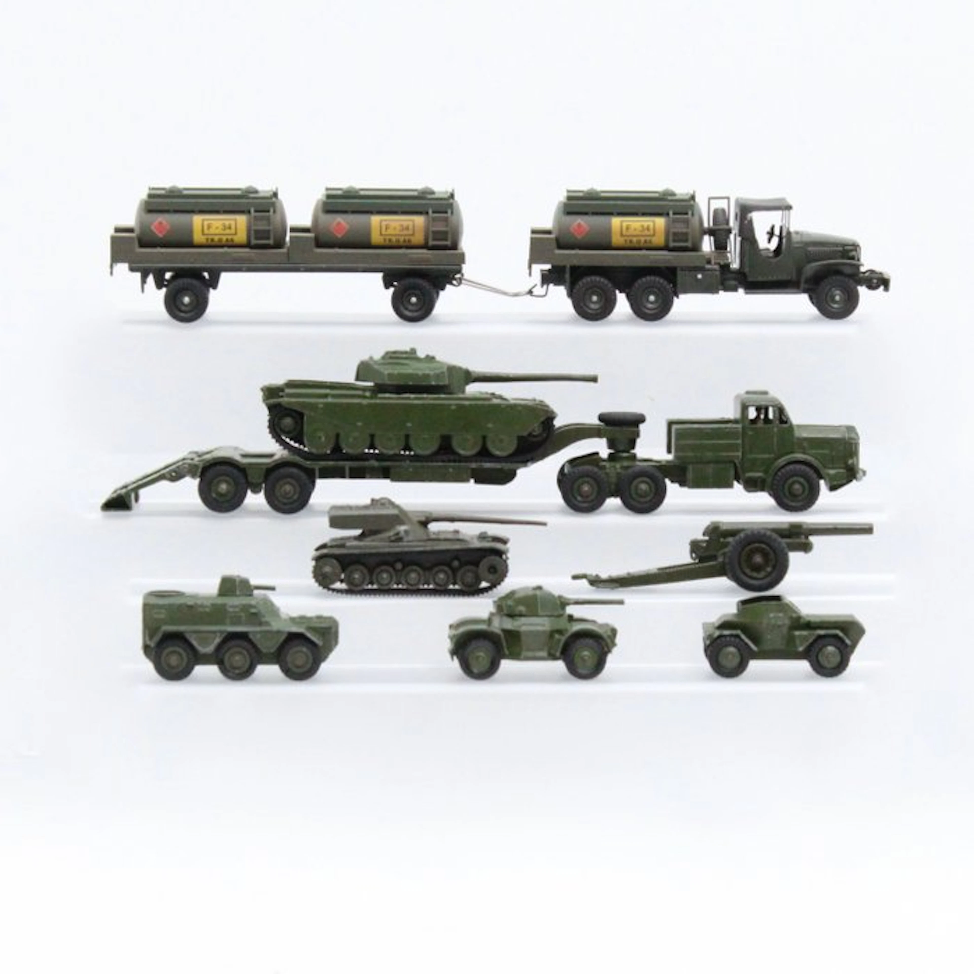 Dinky Toys 1:43 - Model car (9) - GMC Truck Tanker (prototype ?) Trailer