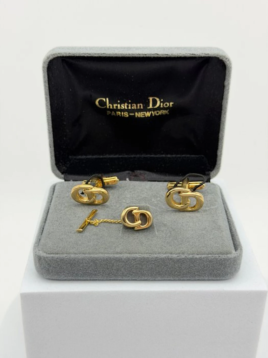 Christian Dior - Metal, Gold-plated - Cufflinks
