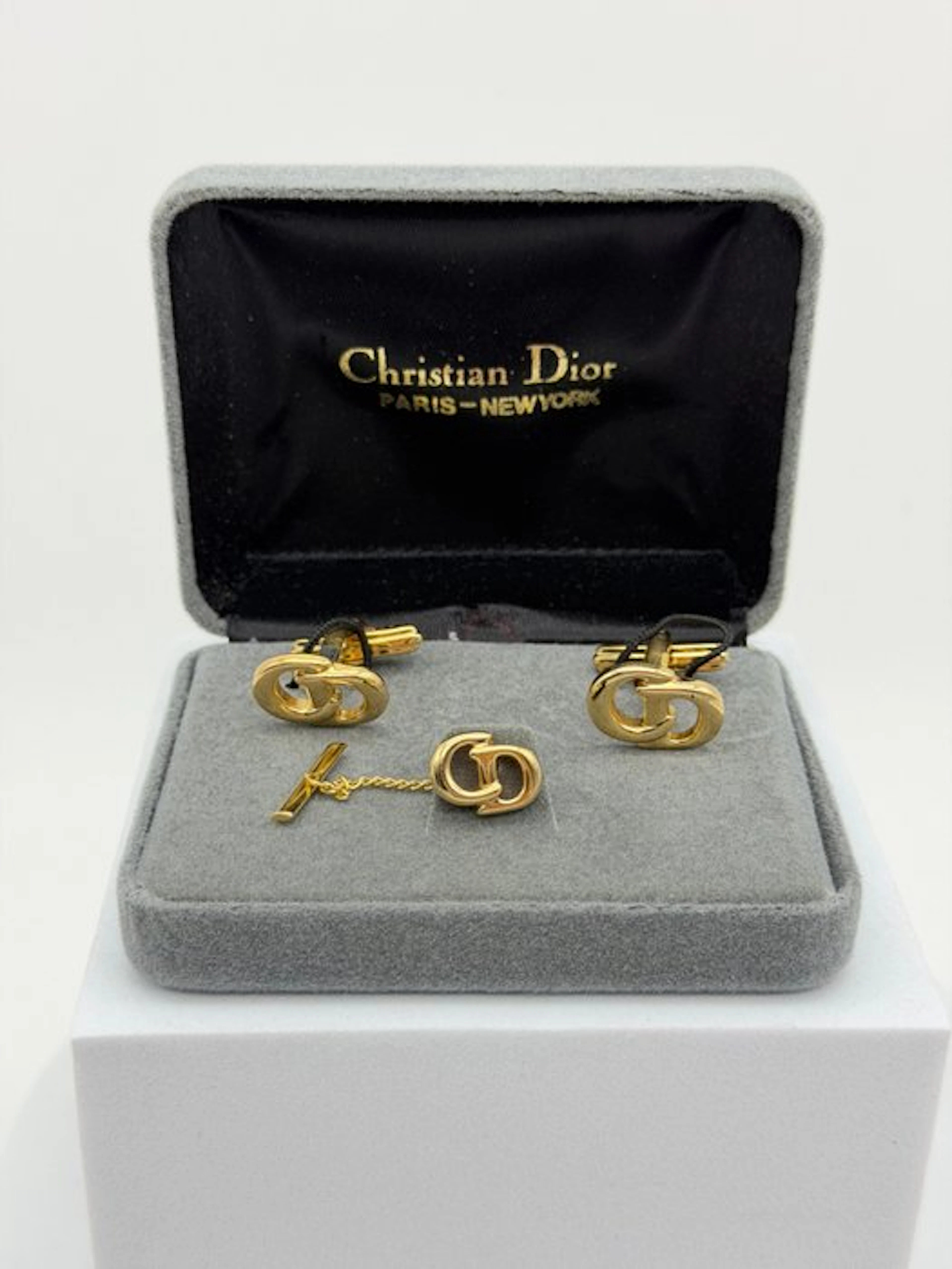 Christian Dior - Metal, Gold-plated - Cufflinks