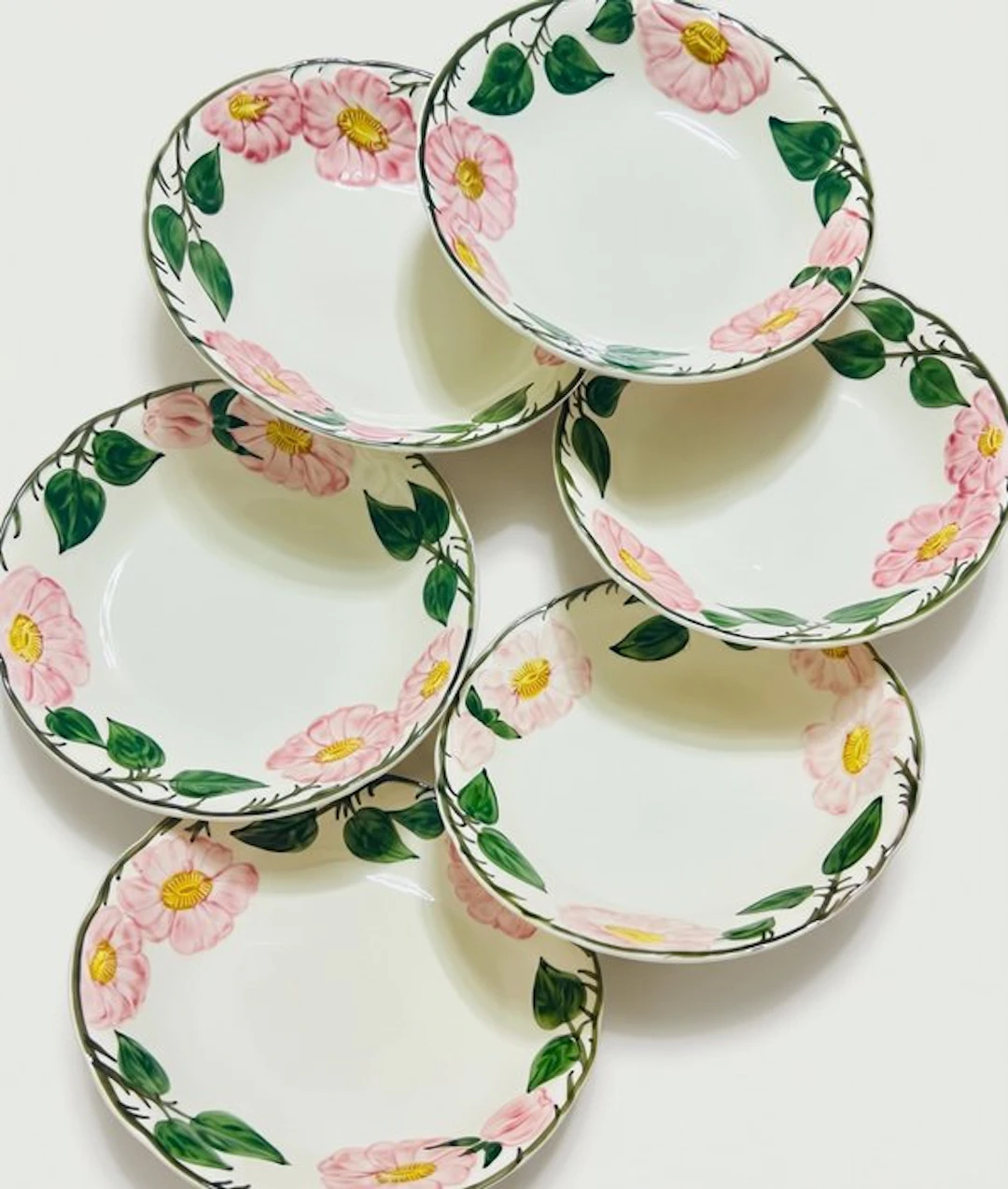 Villeroy & Boch - Plate (6) - Wild-Rose - Porcelain