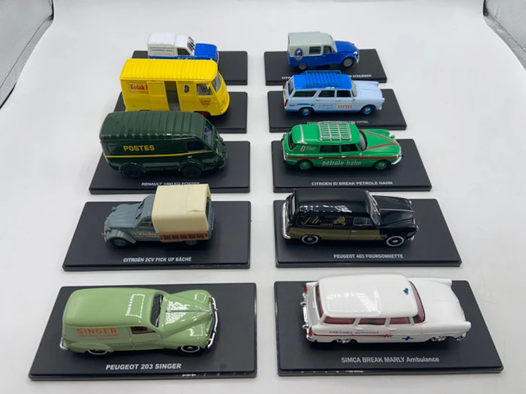 Eligor 1:43 - Model car (10) - Advertising and service vehicles