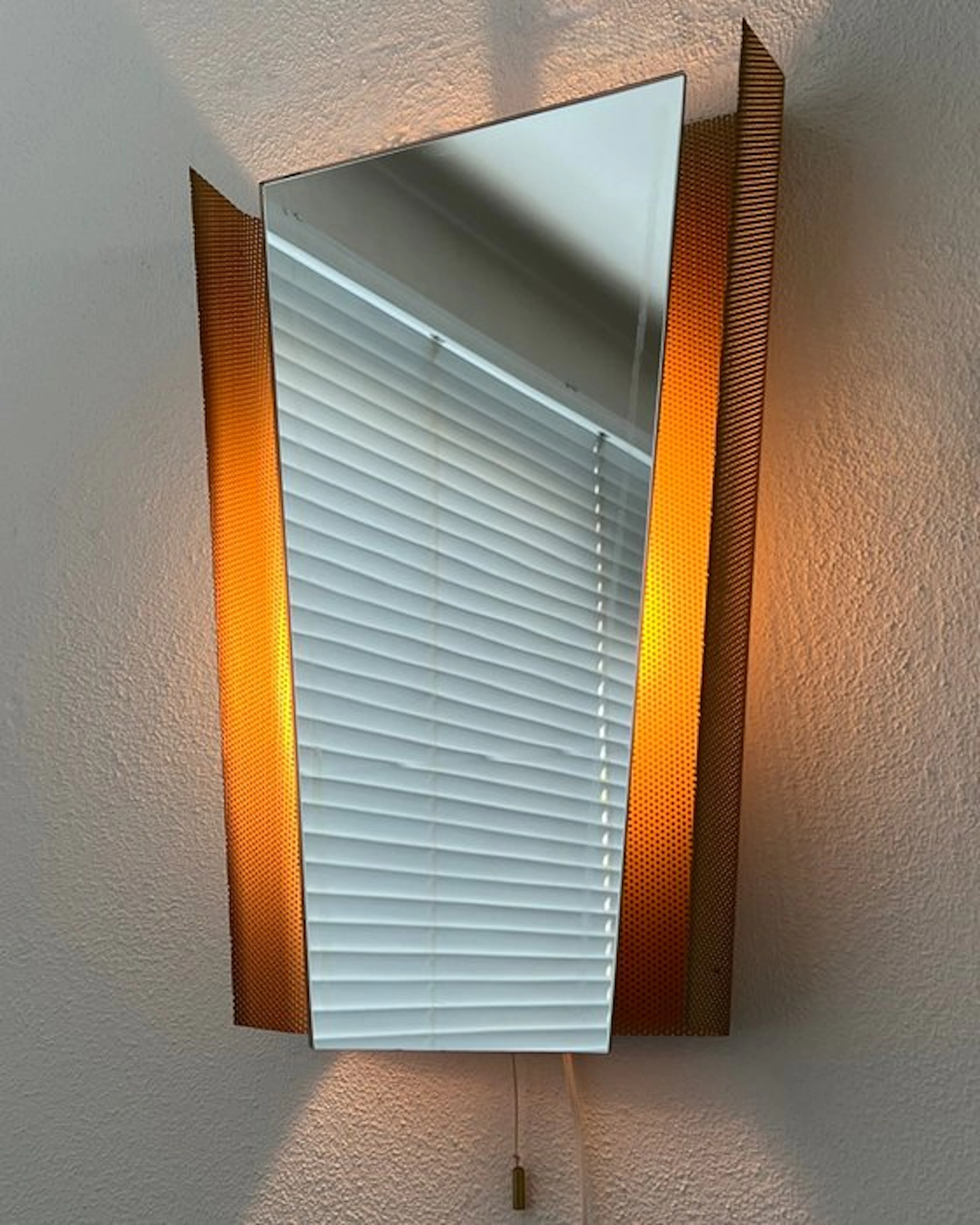 Artimeta - Floris Fiedeldij - Wall mirror- Vintage - Perforated Steel - Steel