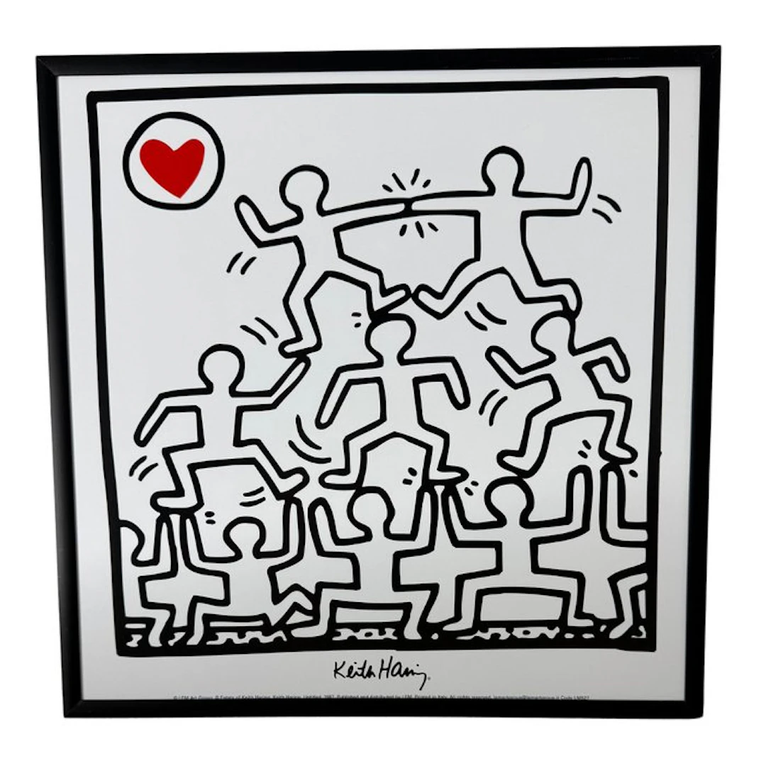 Keith Haring - LEM art group - 1987 - rare find - 1980s