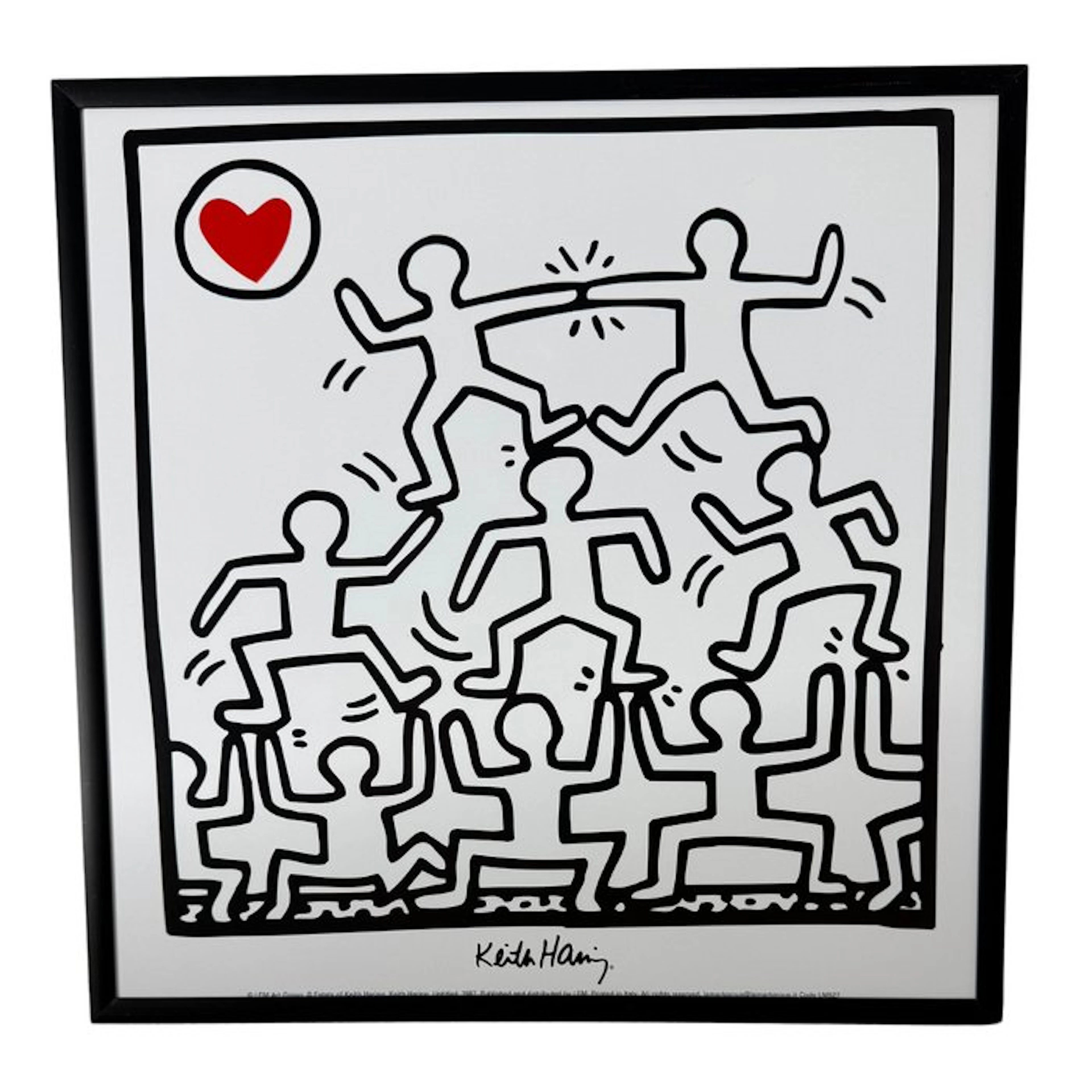 Keith Haring - LEM art group - 1987 - rare find - 1980s