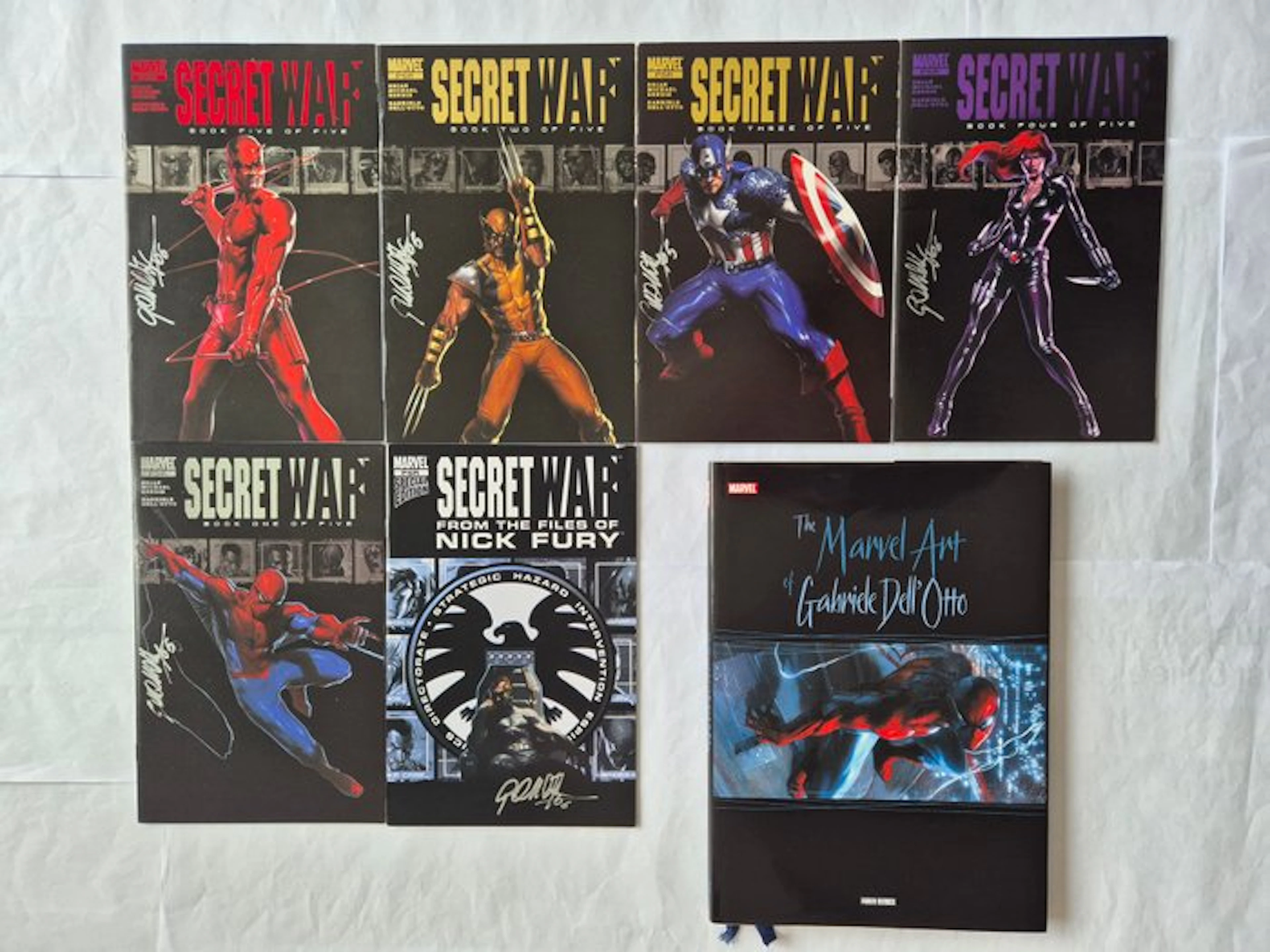 Secret War 1-5 + Special - Secret War - 7 Comic collection