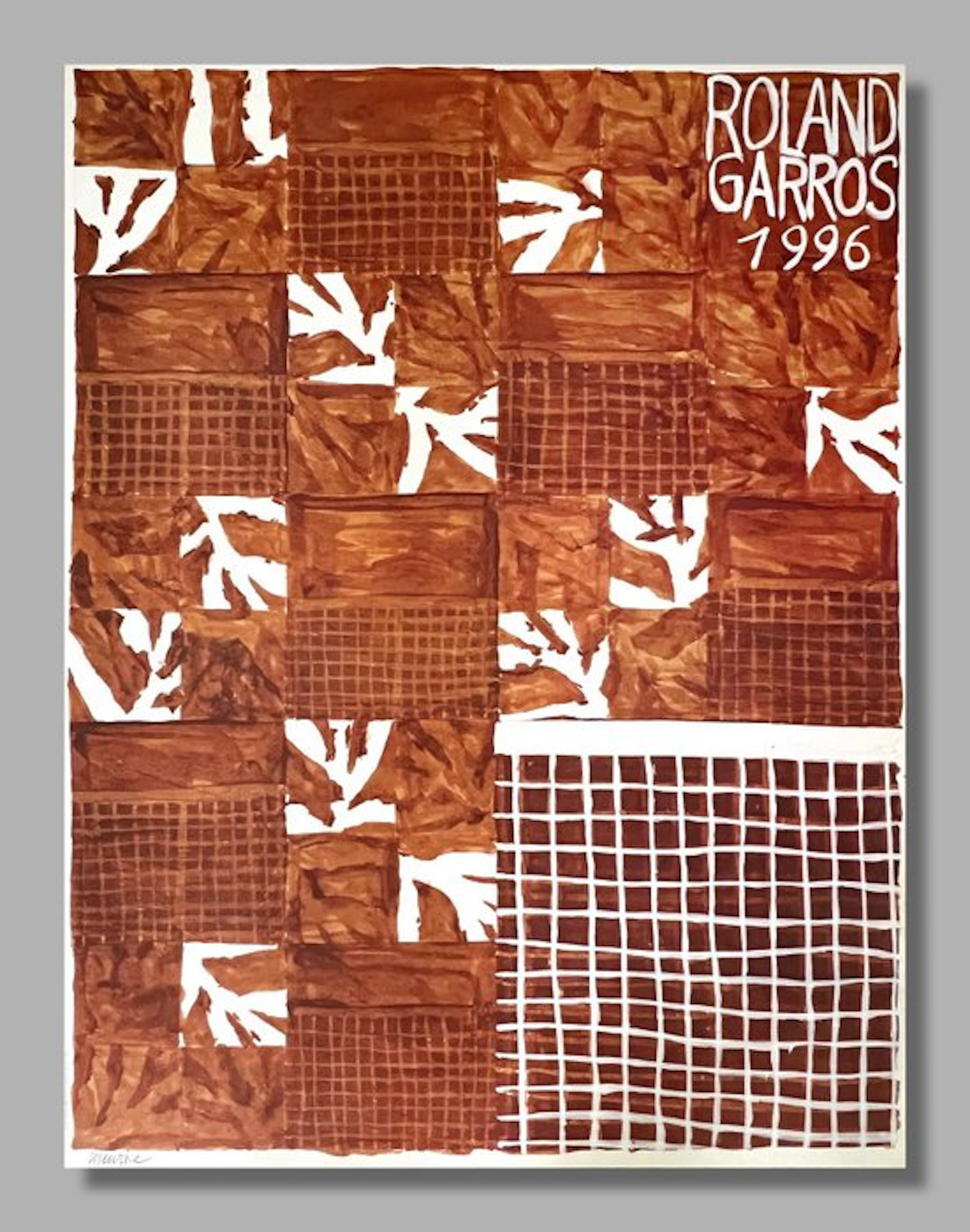 Jean-Michel Meurice - Galerie Lelong Paris - Originalplakat - Roland