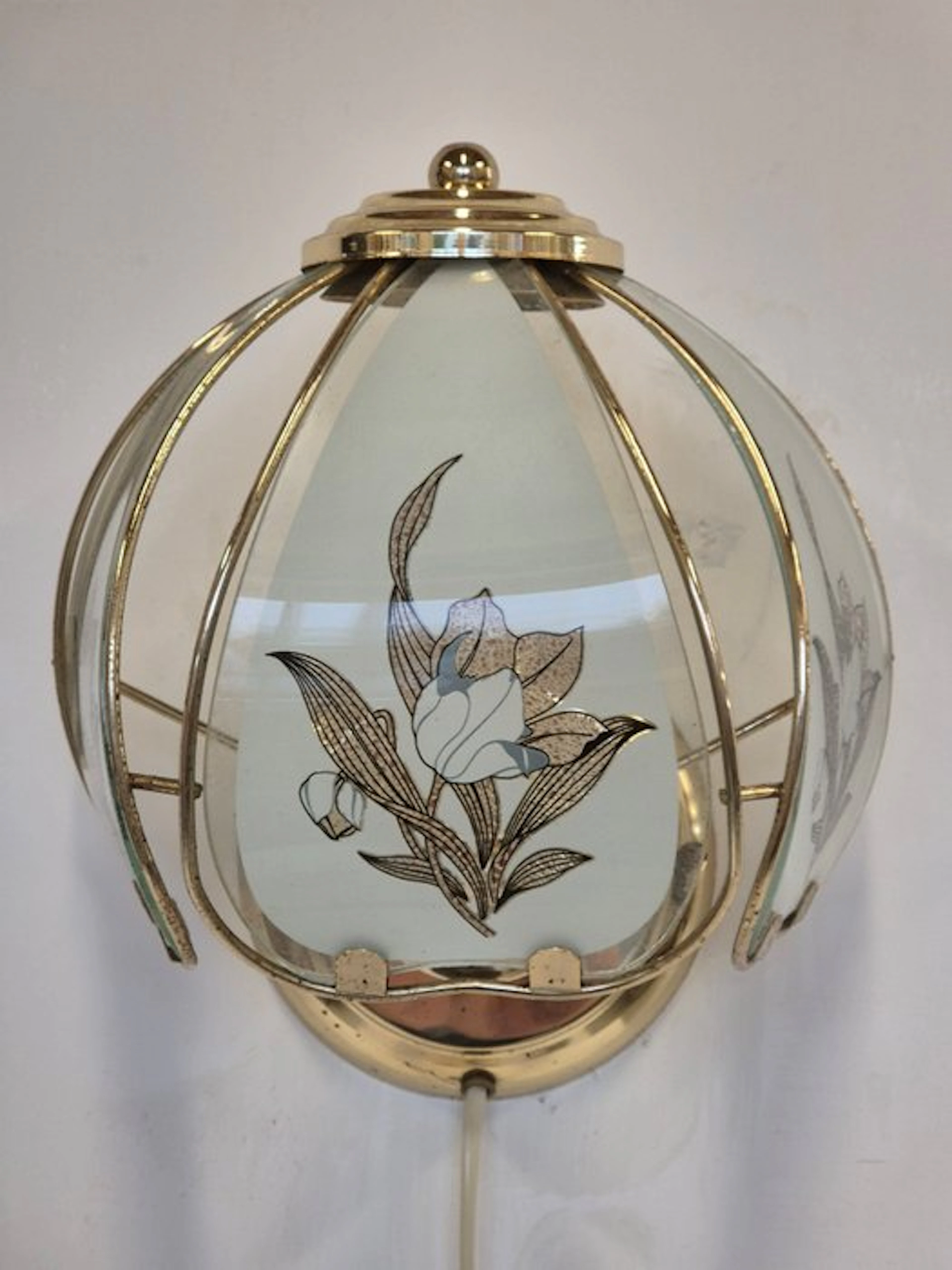Wall lamp - Etched glass