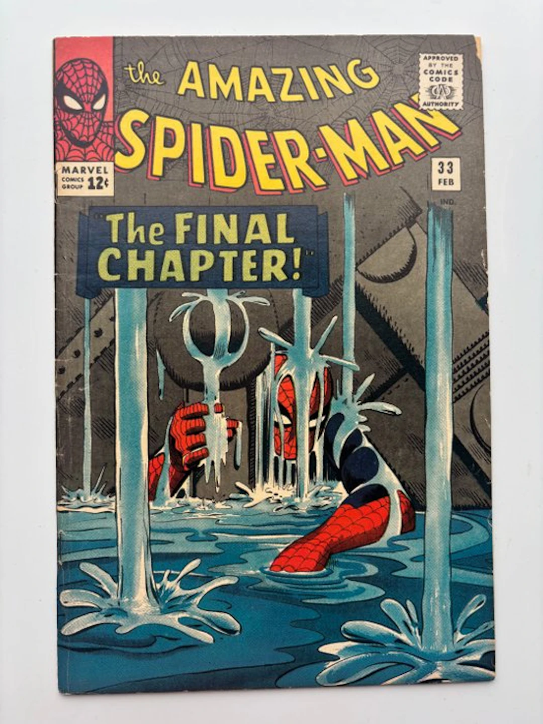 Amazing Spider-Man 33 Classic story and cover ! Free shipping ! - 1 Comic