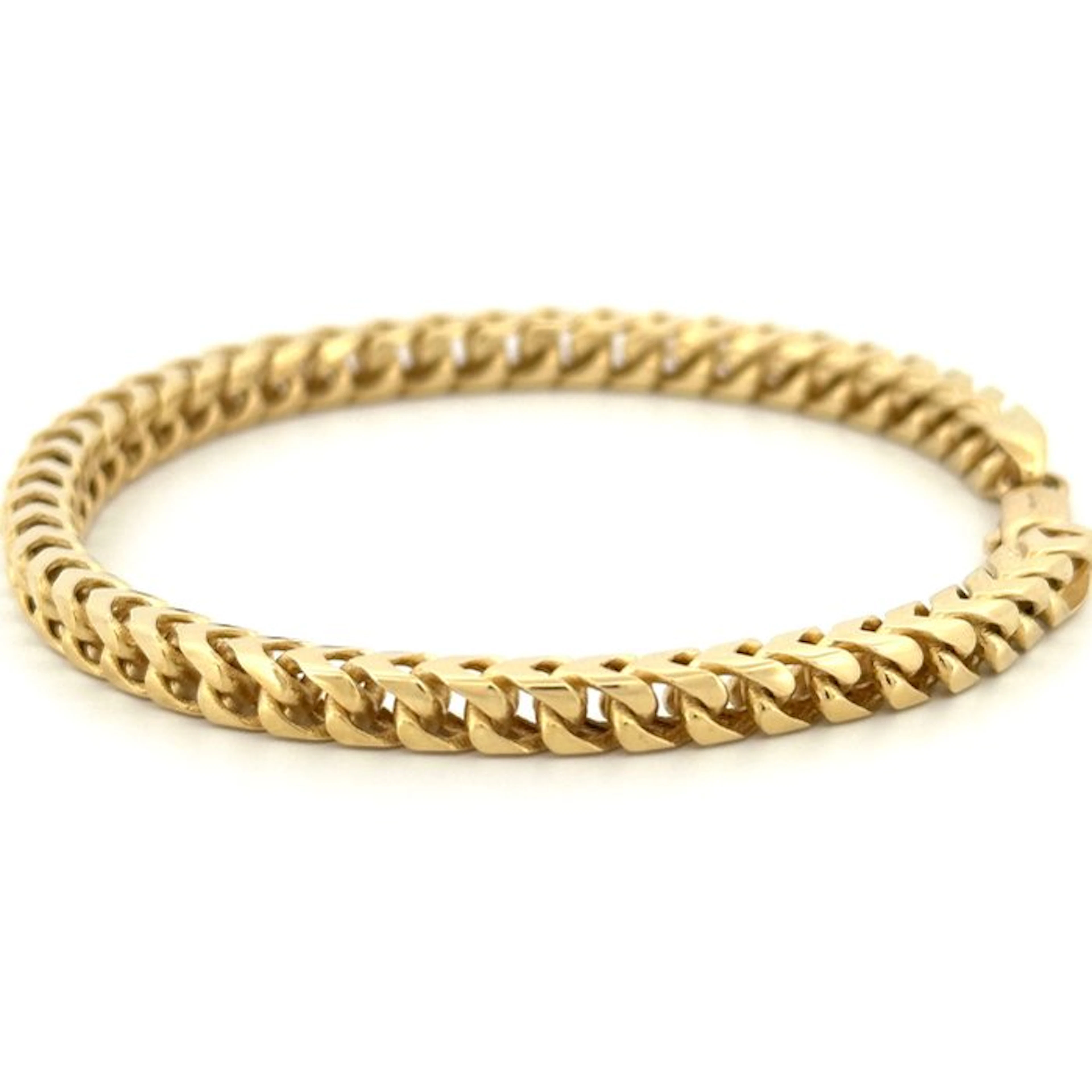 Bracelet - 18 kt. Yellow gold - Franco