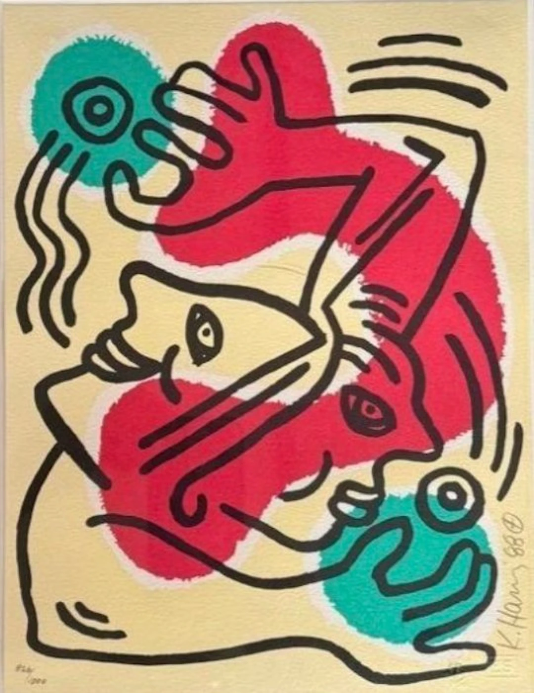 Keith Haring (1958-1990) - International Volunteer Day