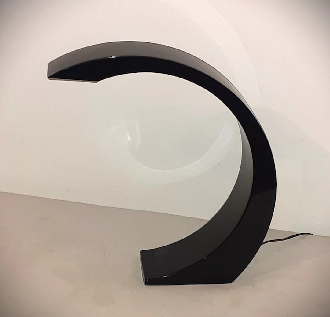 Alinea - Table lamp - Model 21233104 "Dark Moonlight" - black-coated steel
