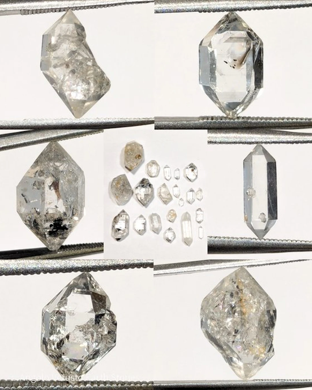 41.35 ct – Selvino Stars (Herkimer) Double-Terminated...