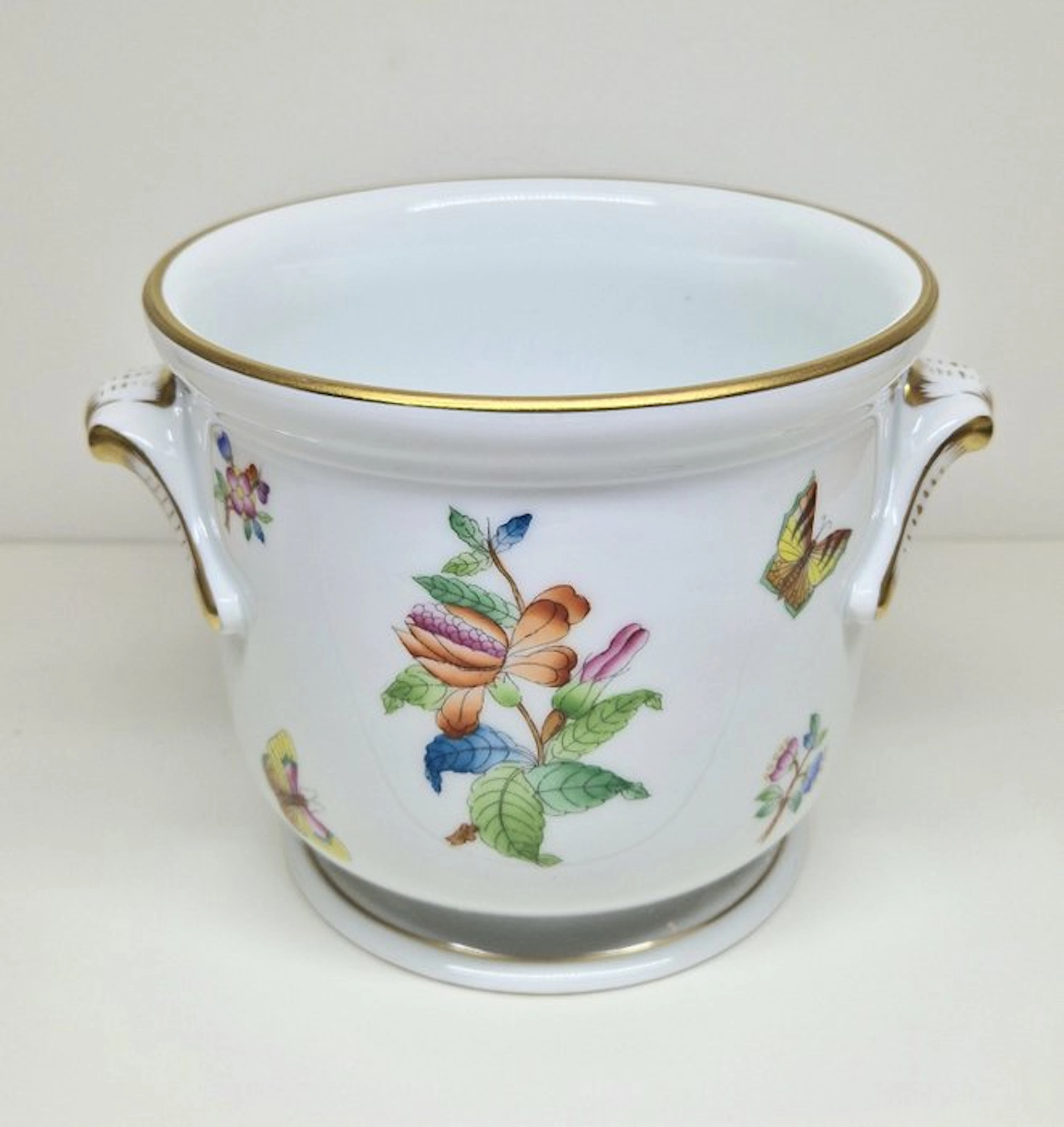 Herend - Flower pot - 7214 | VA - Porcelain - Queen Victoria cachepot