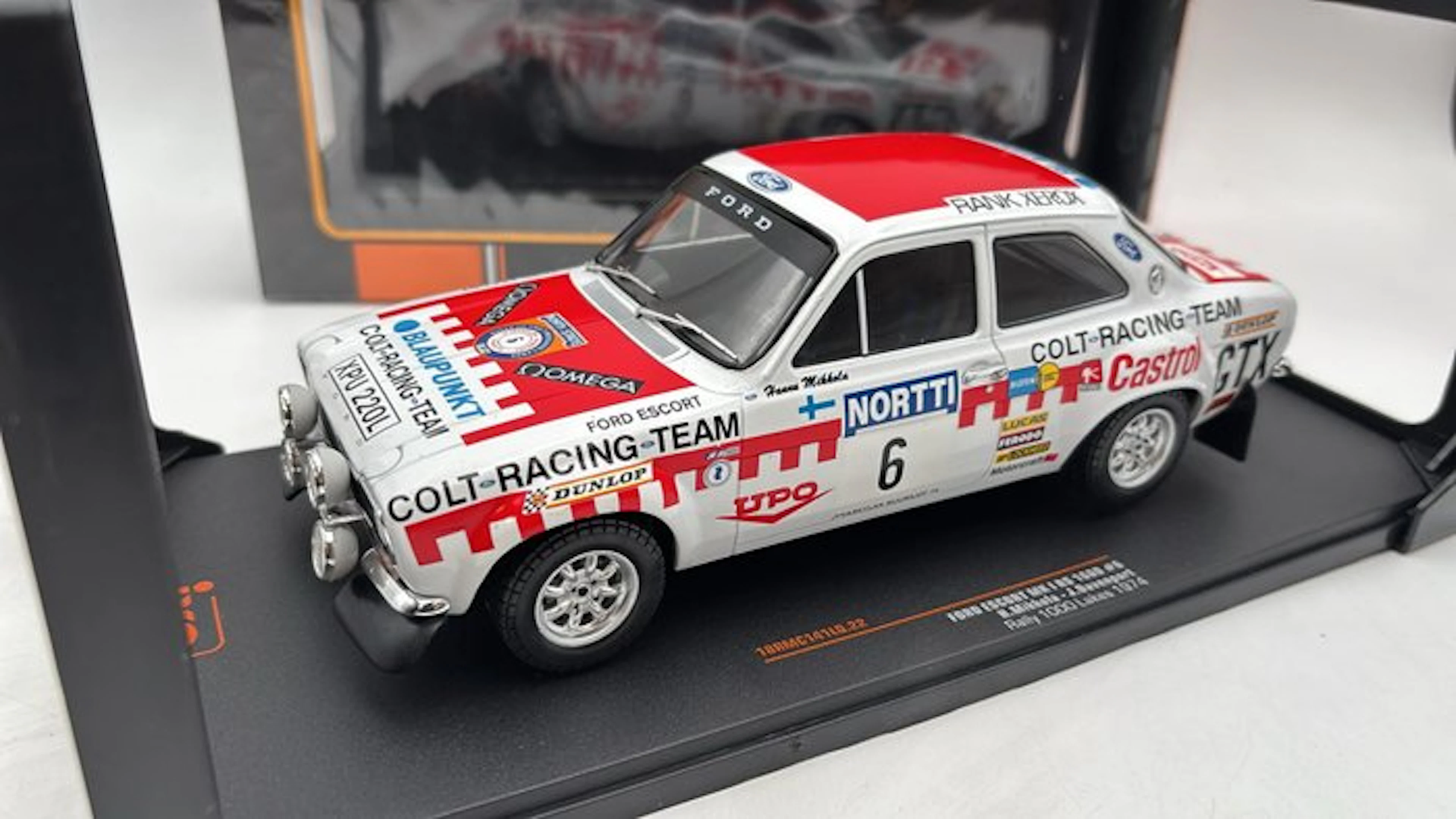 IXO 1:18 - Model car - Ford Escort MK I RS 1600 Rally...