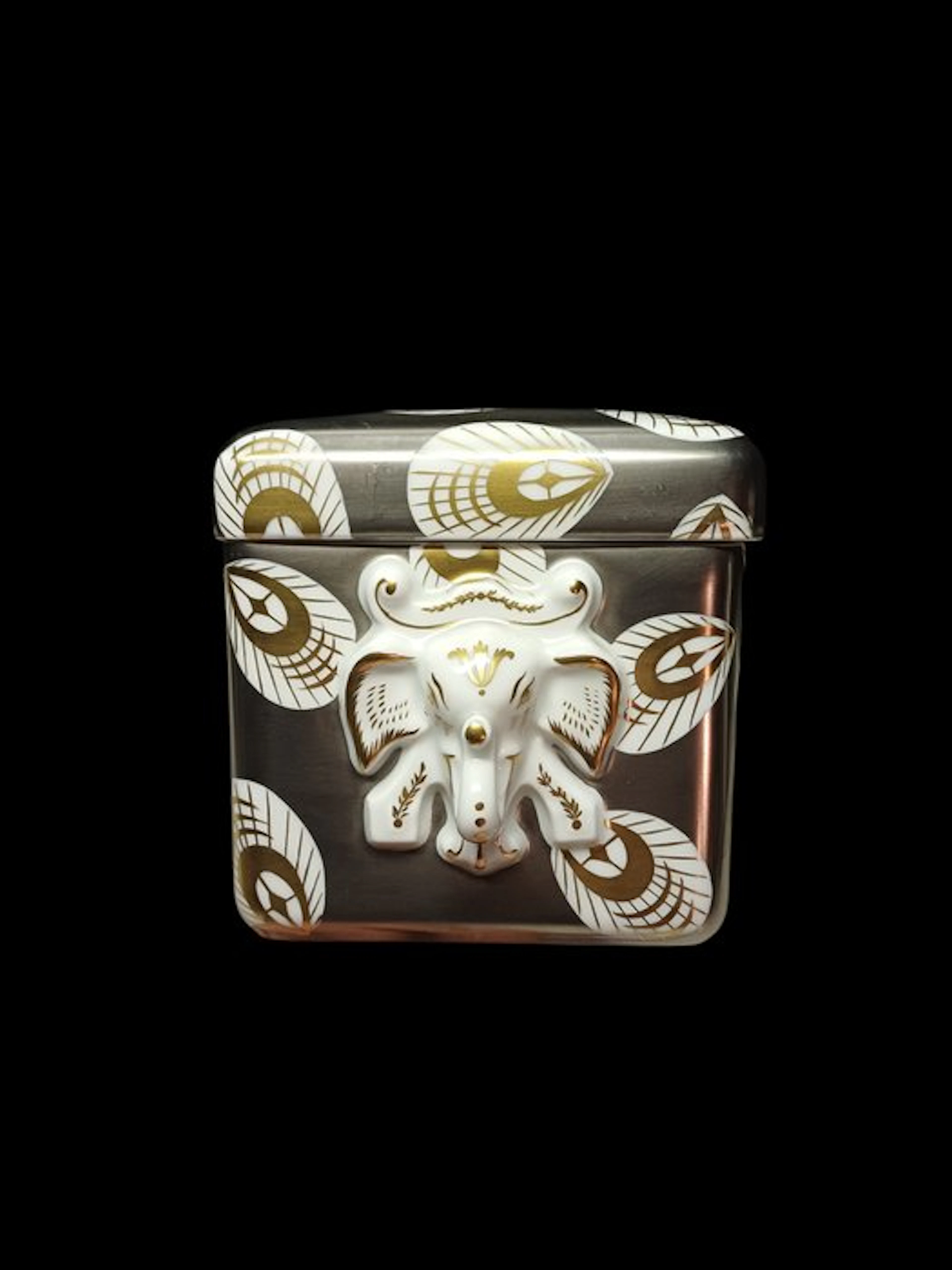 Tiffany & Co. - Tea caddy/ box - Porcelain - Art Deco