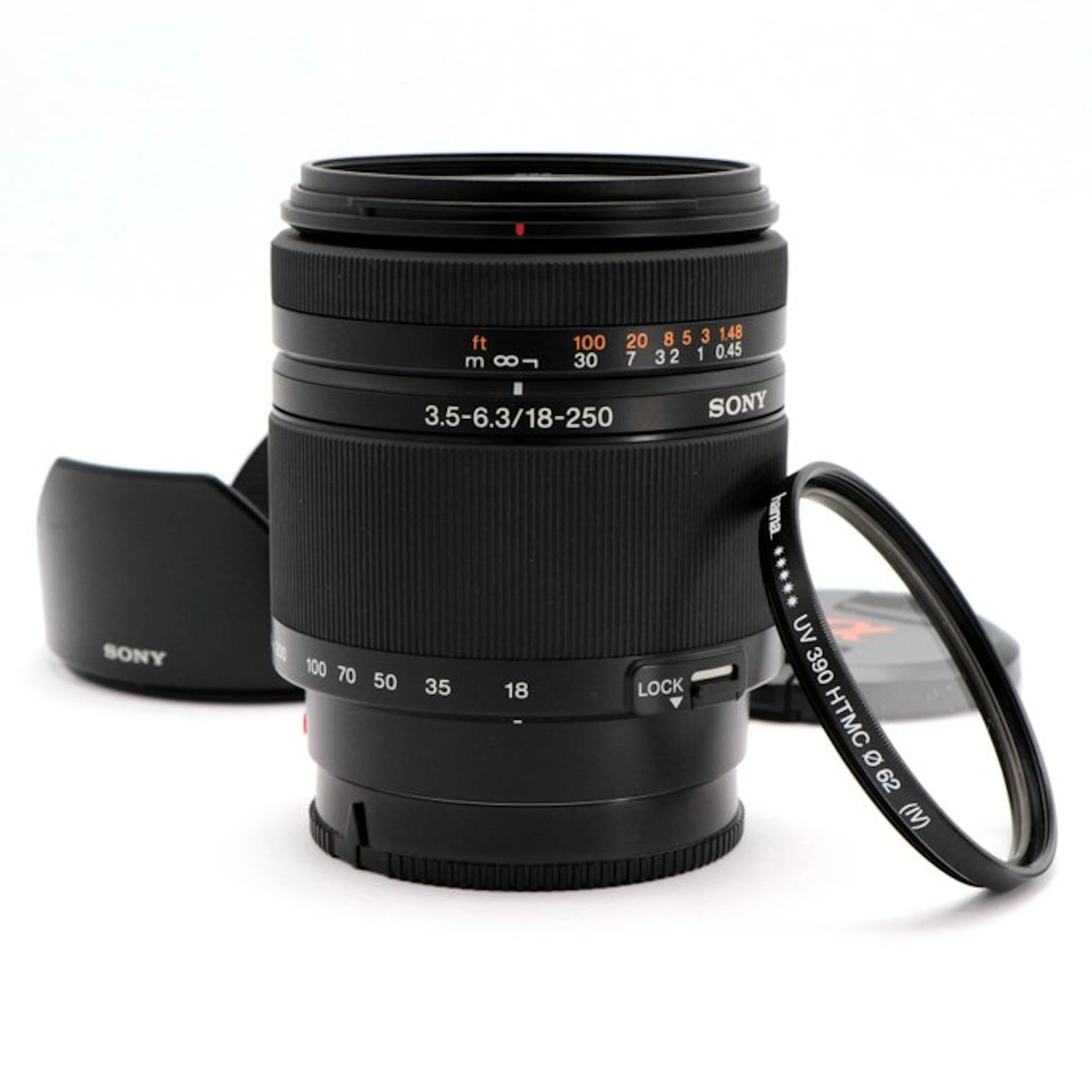 Sony DT 18-250mm f/3.5-6.3 zoomlens #SONY ZOOM LENS Zoomlens
