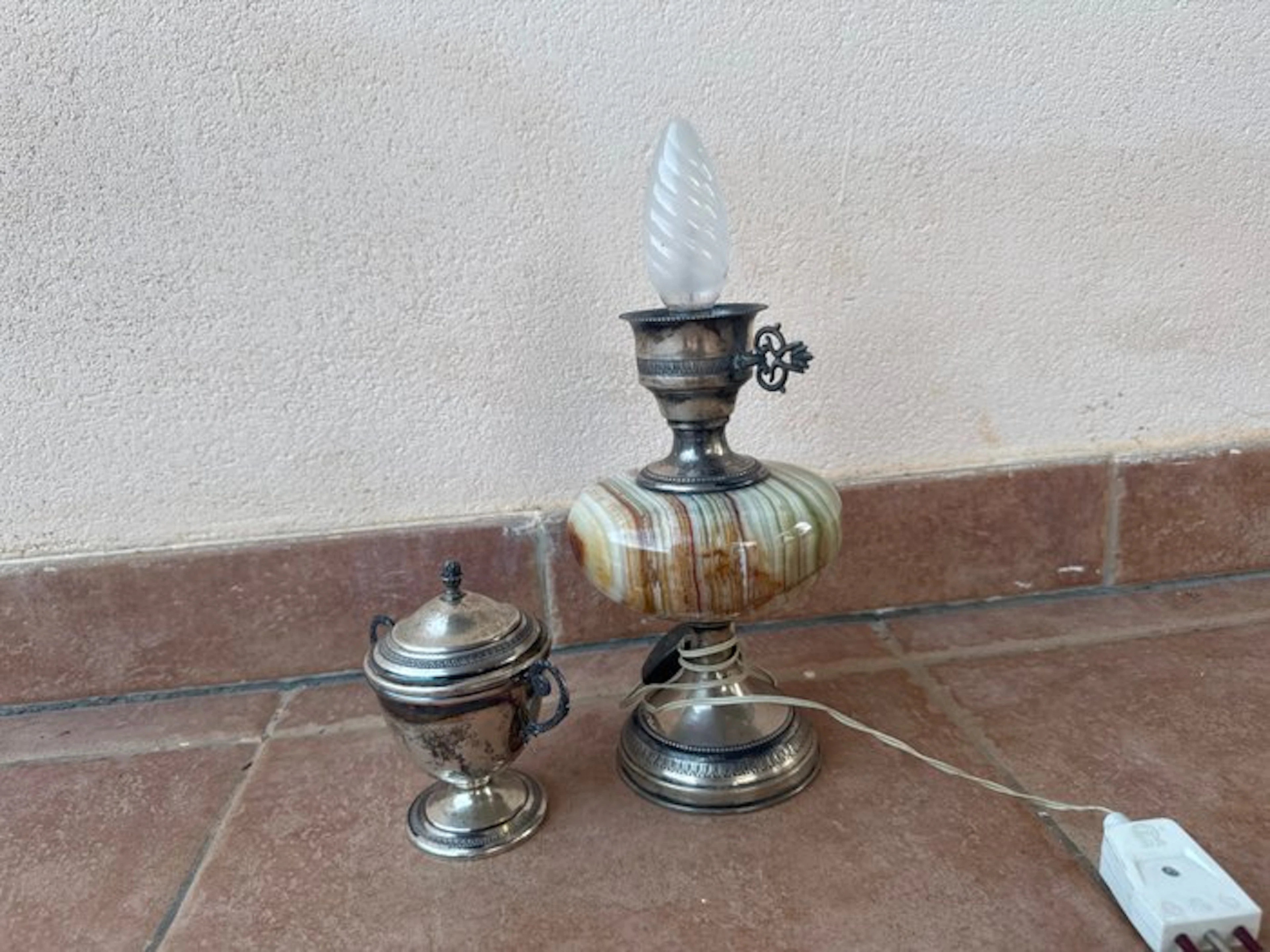 Lamp (2) - .800 silver