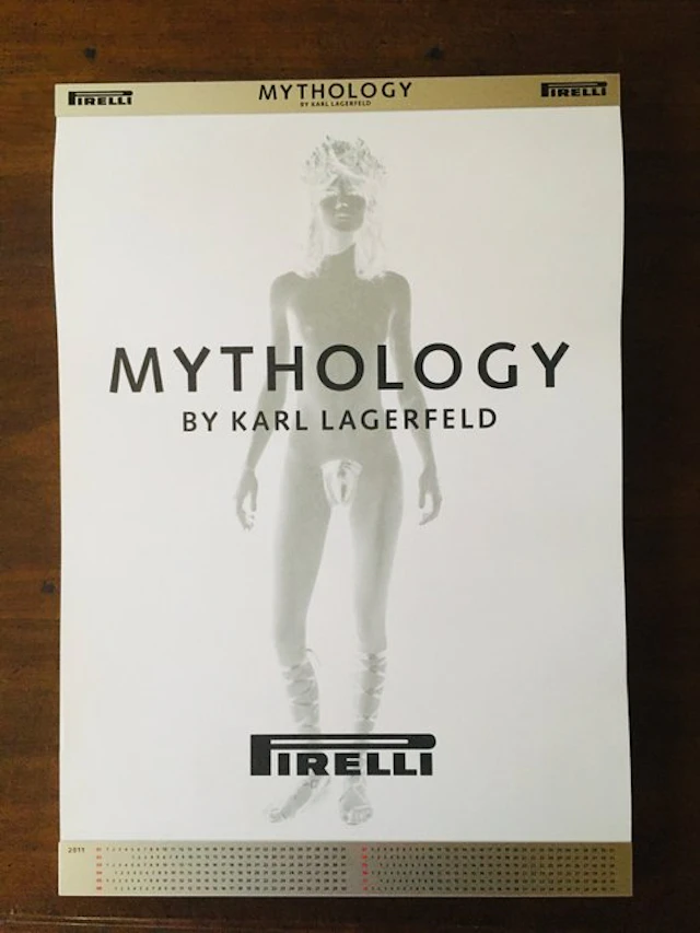 Print - Calendario Pirelli 2011 - "Mythology" by Karl...