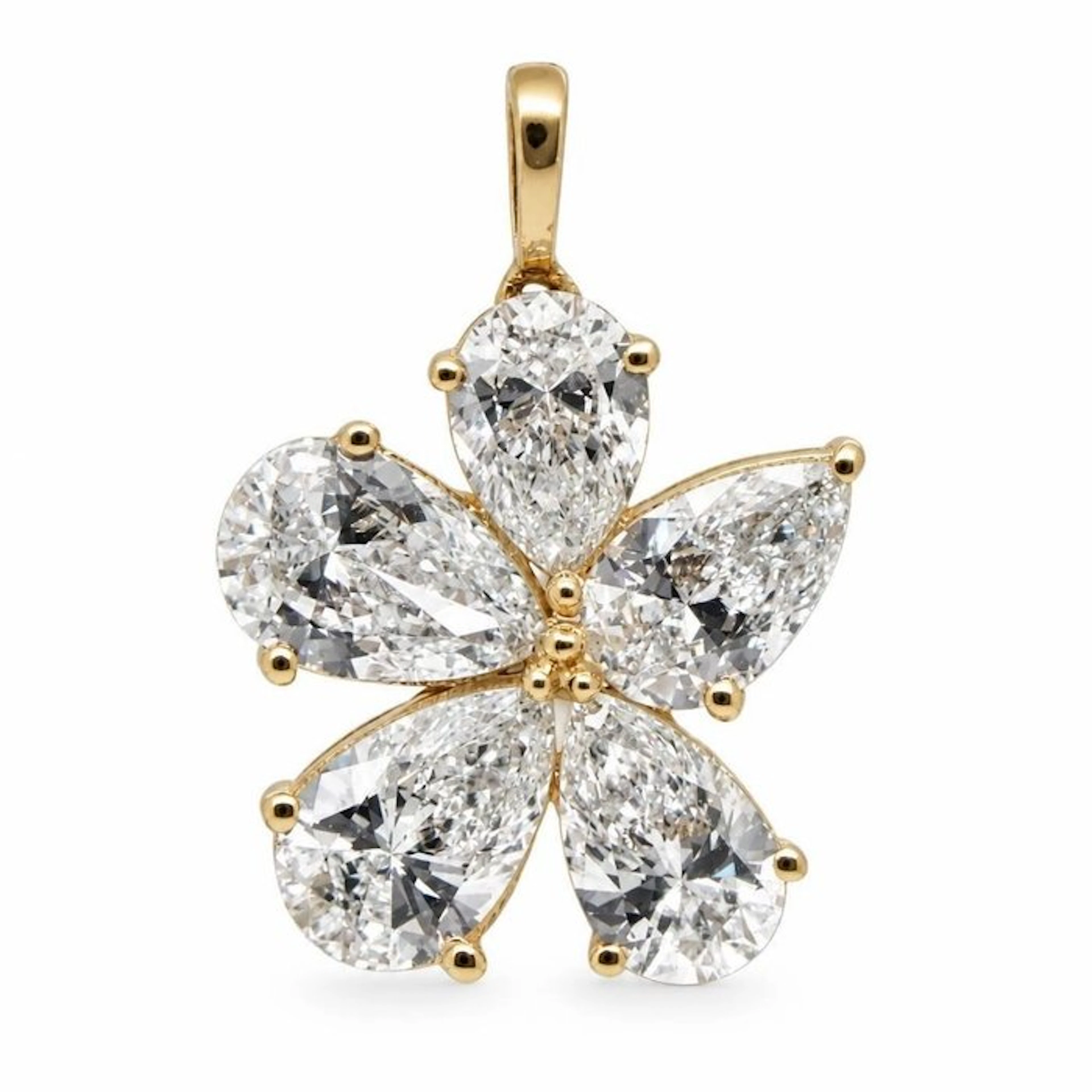 No reserve price - Pendant - 14 kt. White gold - 2.14ct. tw. Diamond