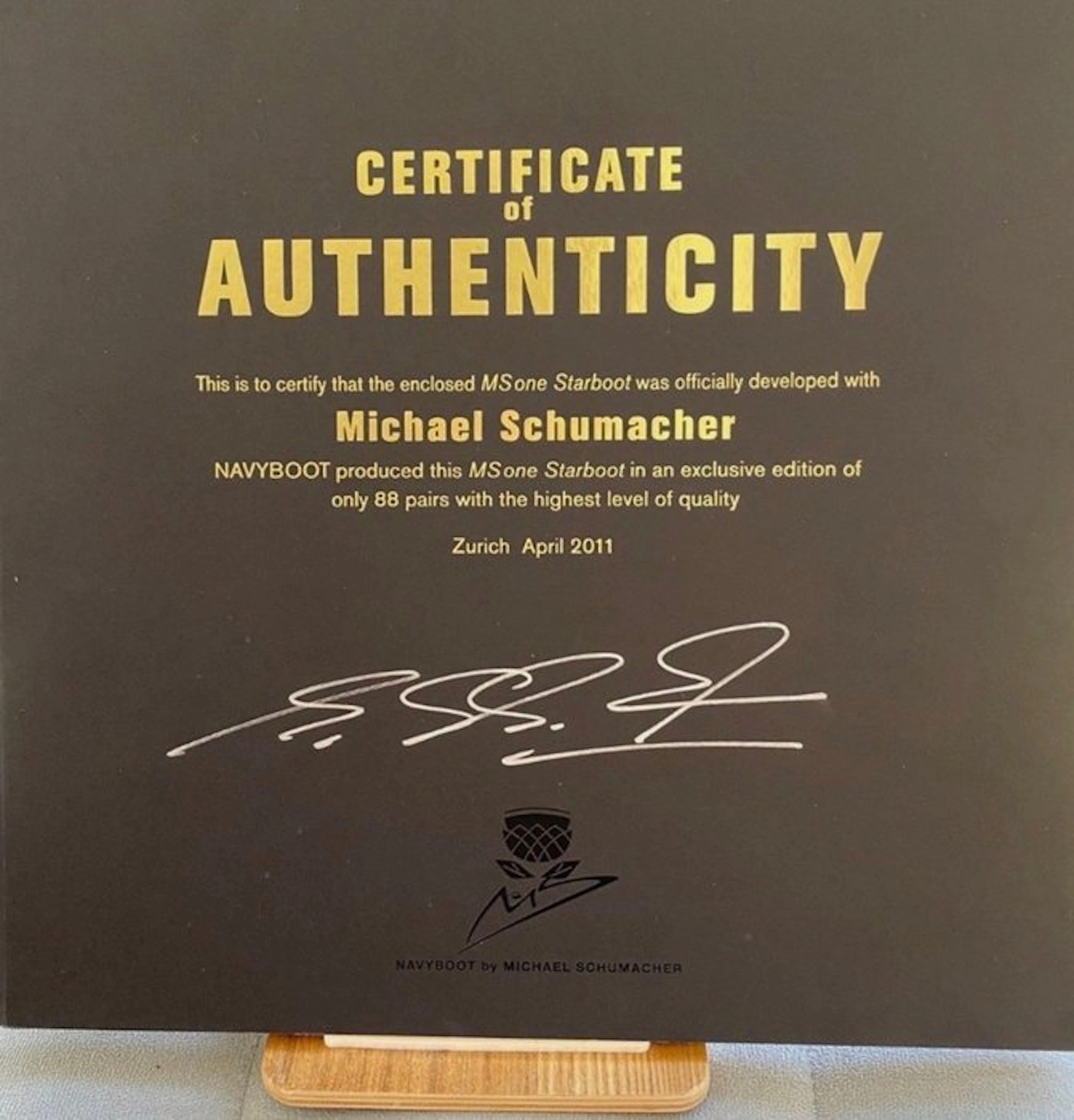Mercedes - Formula One - Michael Schumacher - 2011 - Event memorabilia